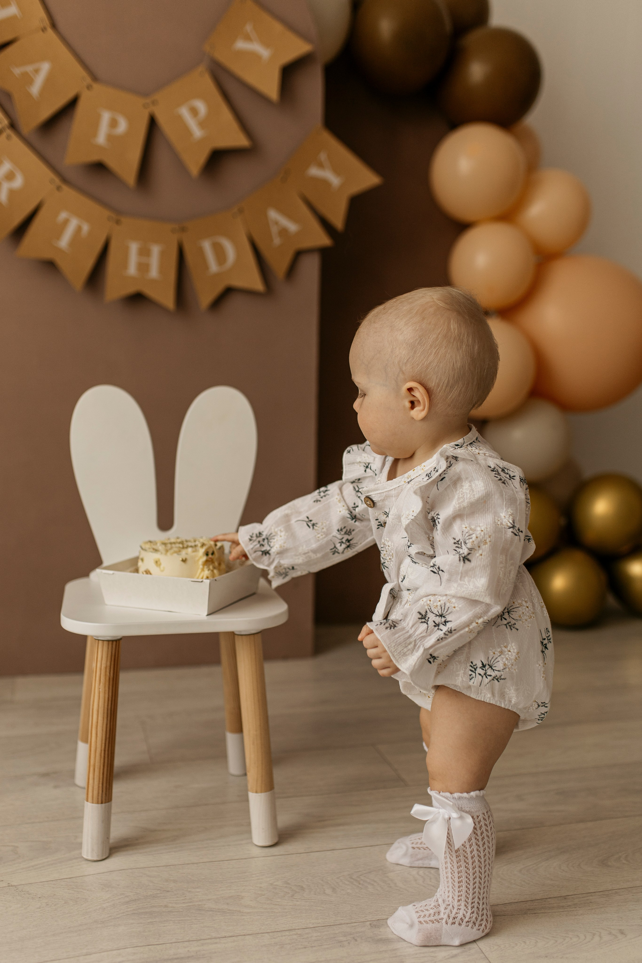 Сьемка годика для Анечки. Семейный и детский фотограф в Рязани Васюгова Мария