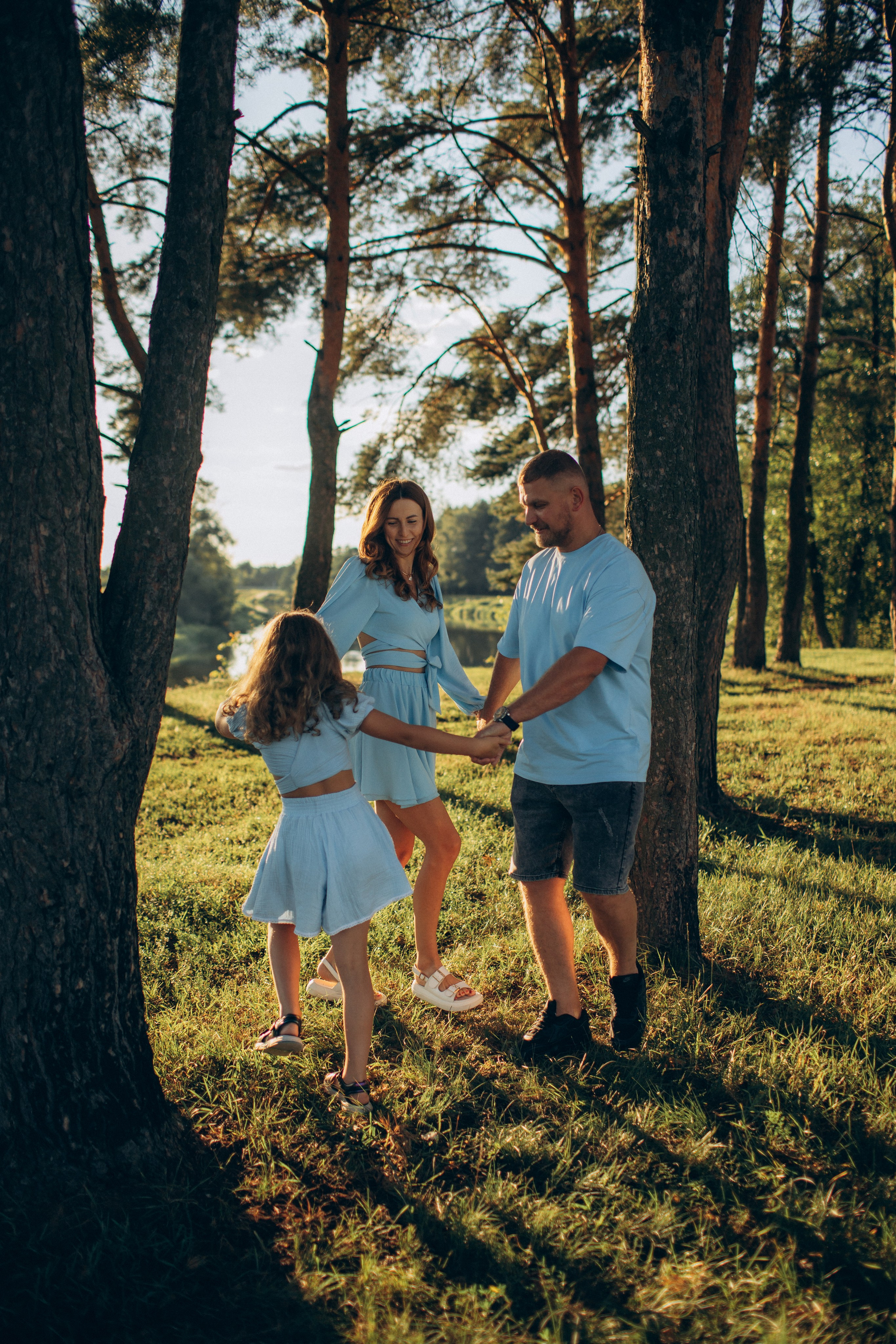 Ирина с семьёй. Семейный фотограф в Москве и Московской области Лазутина Валентина