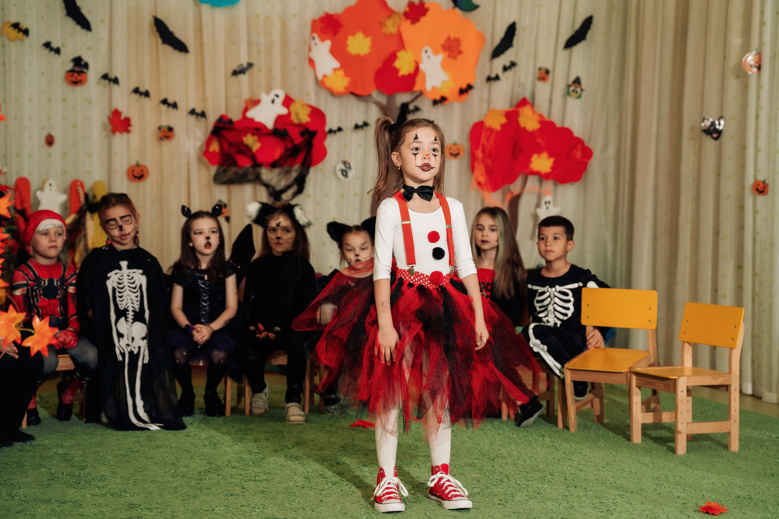 Halloween party в садике Филлипок. Свадебный и семейный фотограф в Москве и МО Геннадий Туманцев