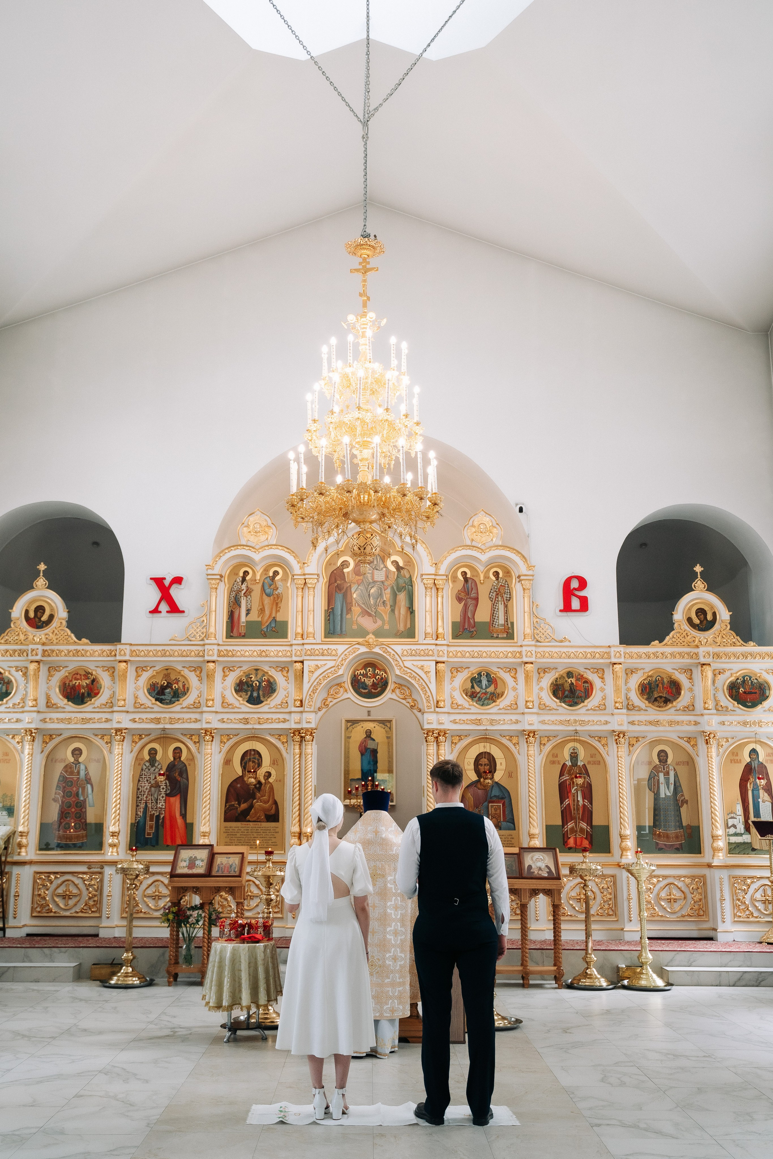 Венчание в Церкови Ермогена Патриарха Всероссийского в Южном Тушино. Свадебный и семейный фотограф в Москве и МО Геннадий Туманцев