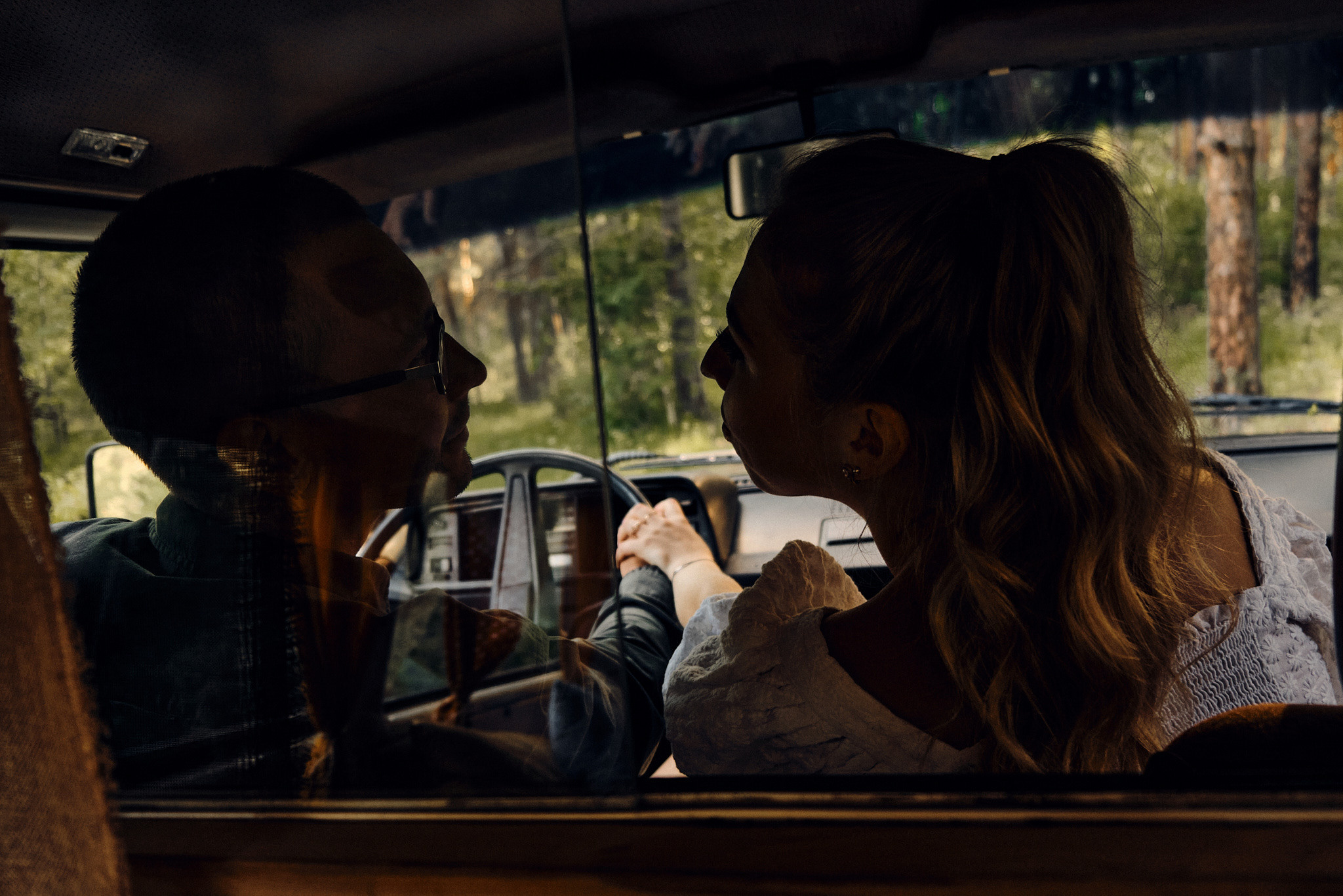 Love Story «Old Bus». Свадебный и портретный фотограф Орлов Никита