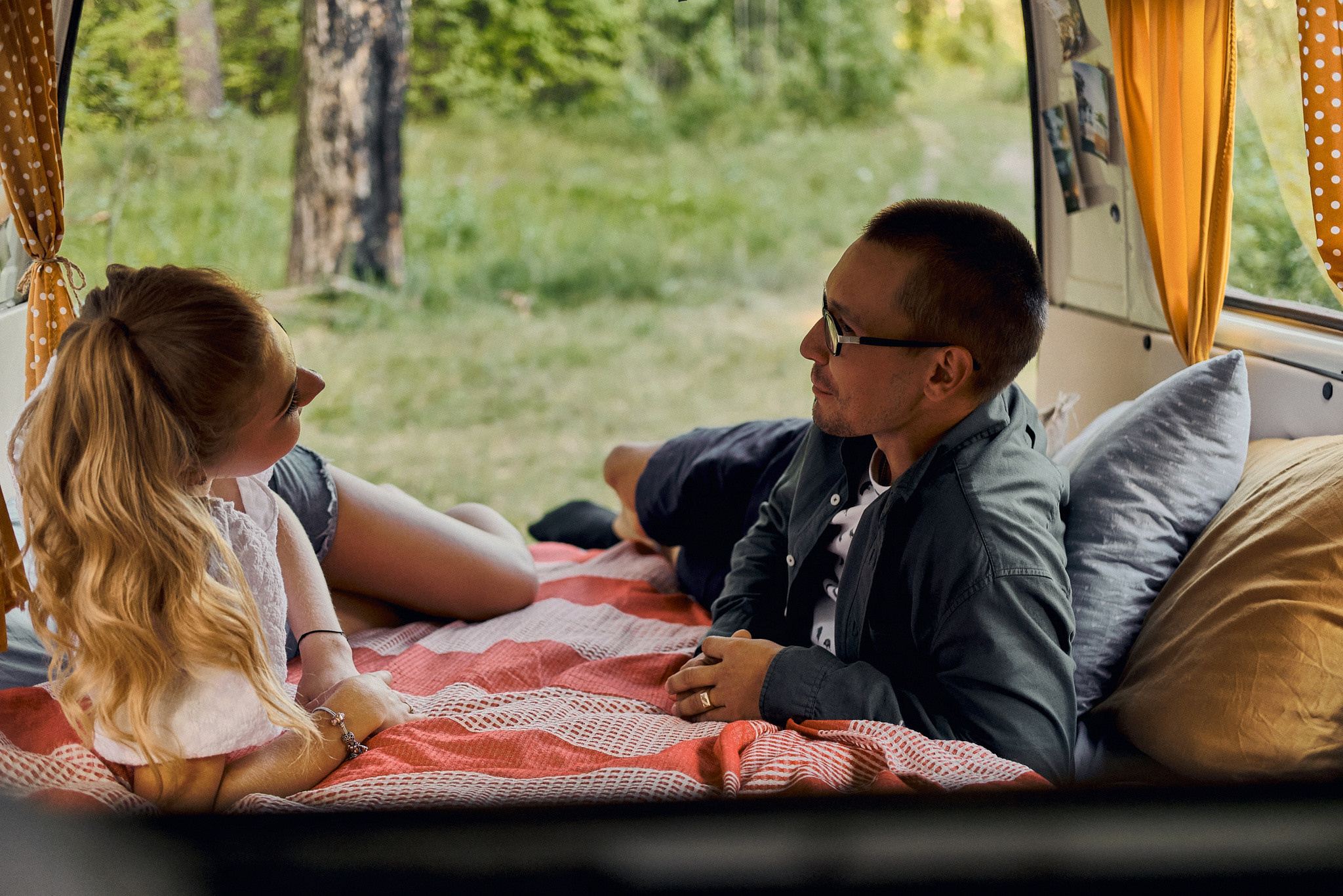 Love Story «Old Bus». Свадебный и портретный фотограф Орлов Никита