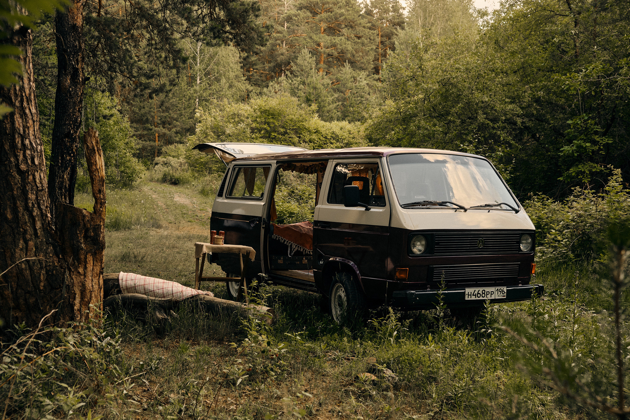 Love Story «Old Bus». Свадебный и портретный фотограф Орлов Никита
