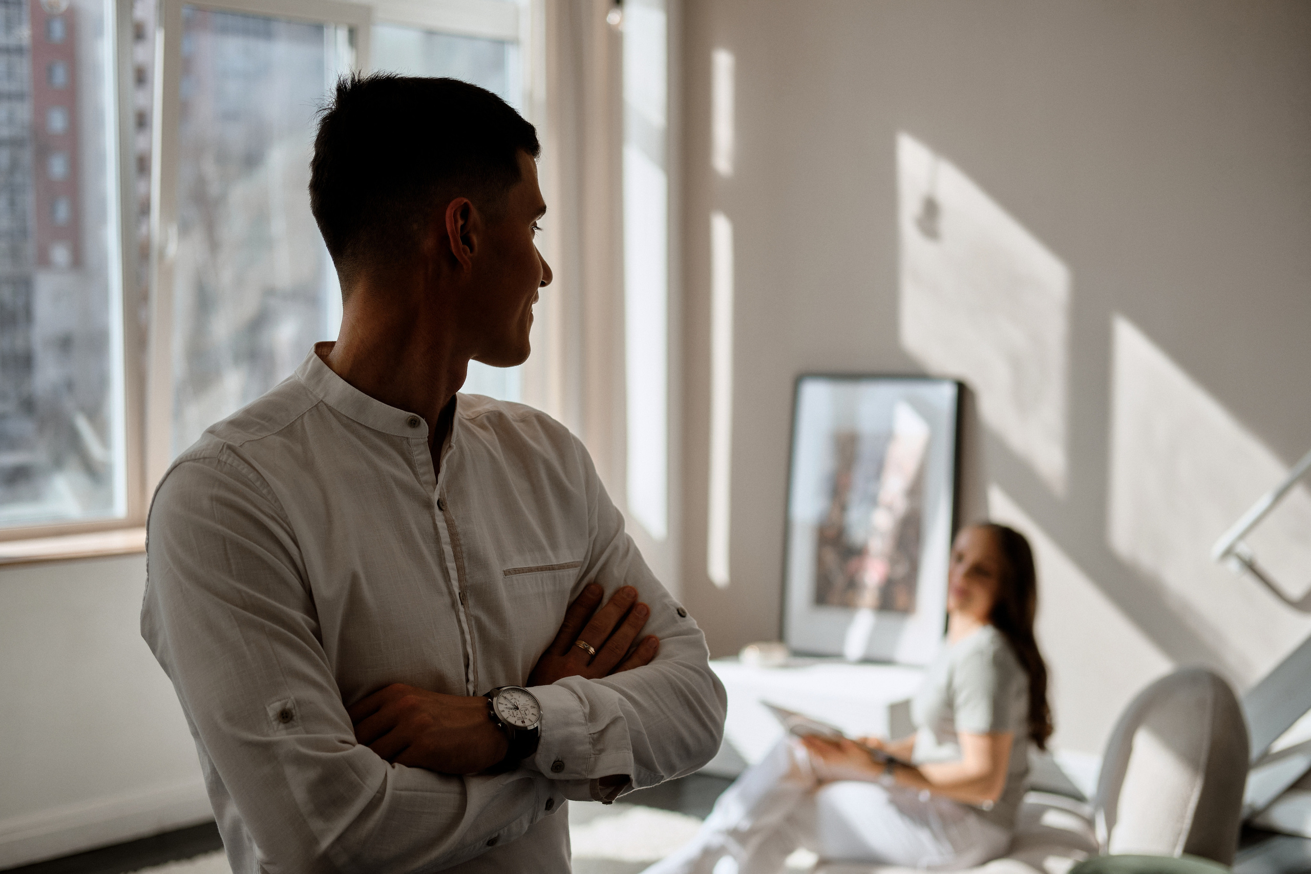 Love Story Наташа & Леша «White Garden». Свадебный и портретный фотограф Орлов Никита