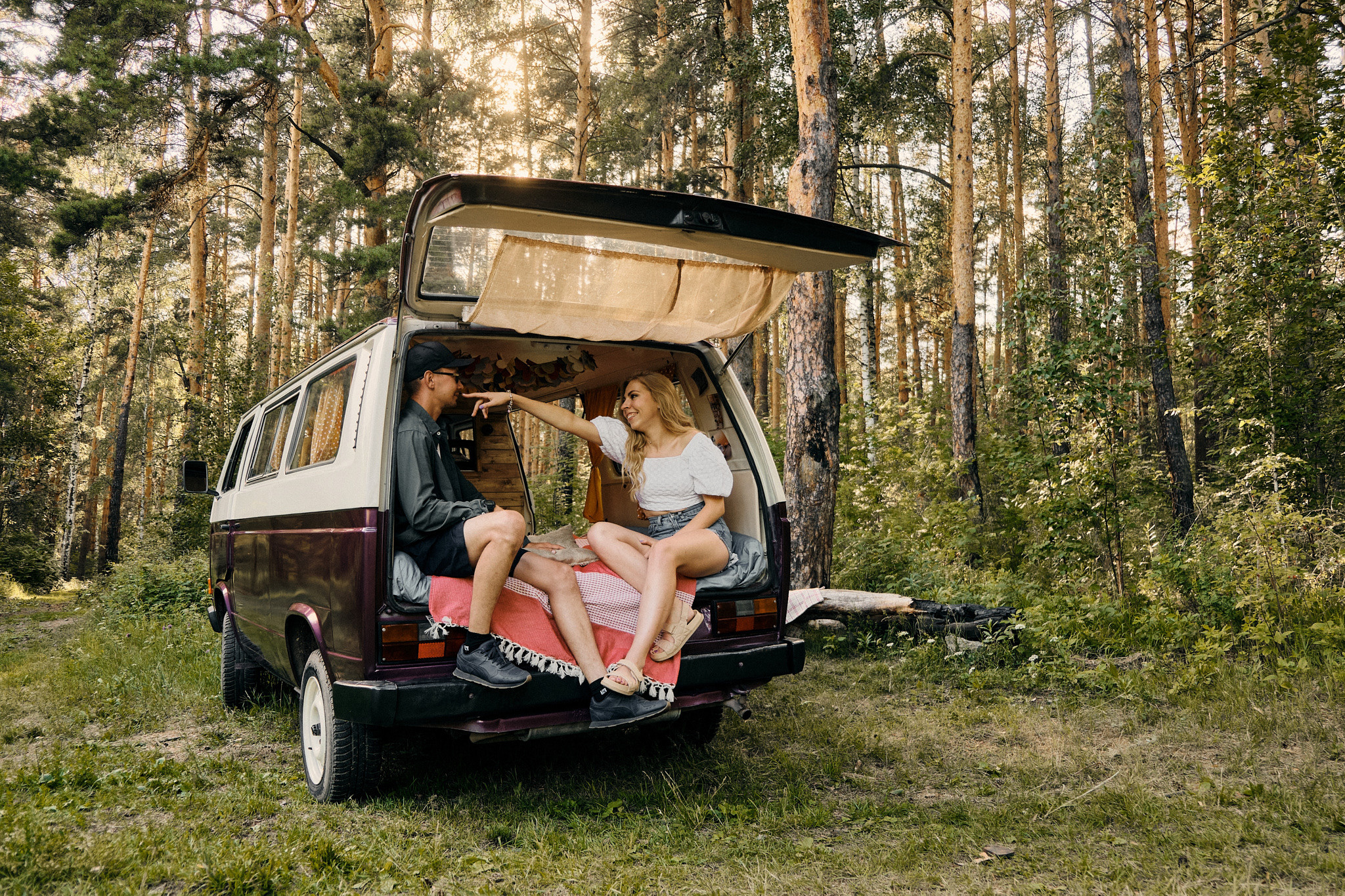 Love Story «Old Bus». Свадебный и портретный фотограф Орлов Никита