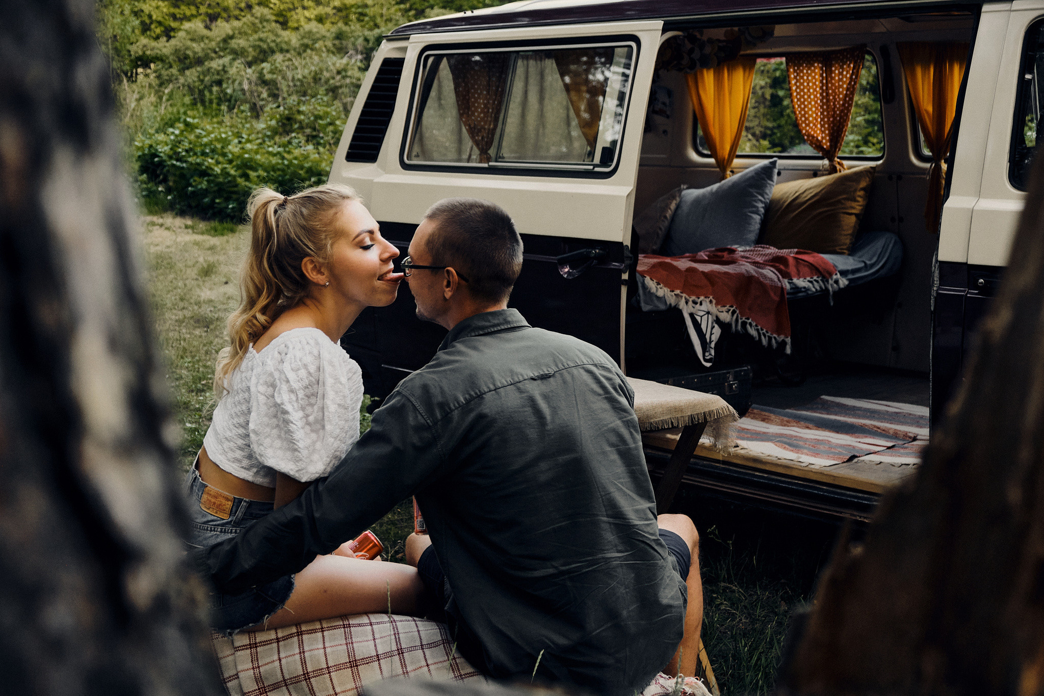 Love Story «Old Bus». Свадебный и портретный фотограф Орлов Никита