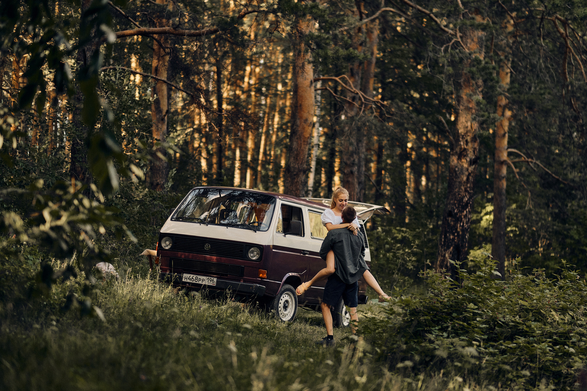 Love Story «Old Bus». Свадебный и портретный фотограф Орлов Никита