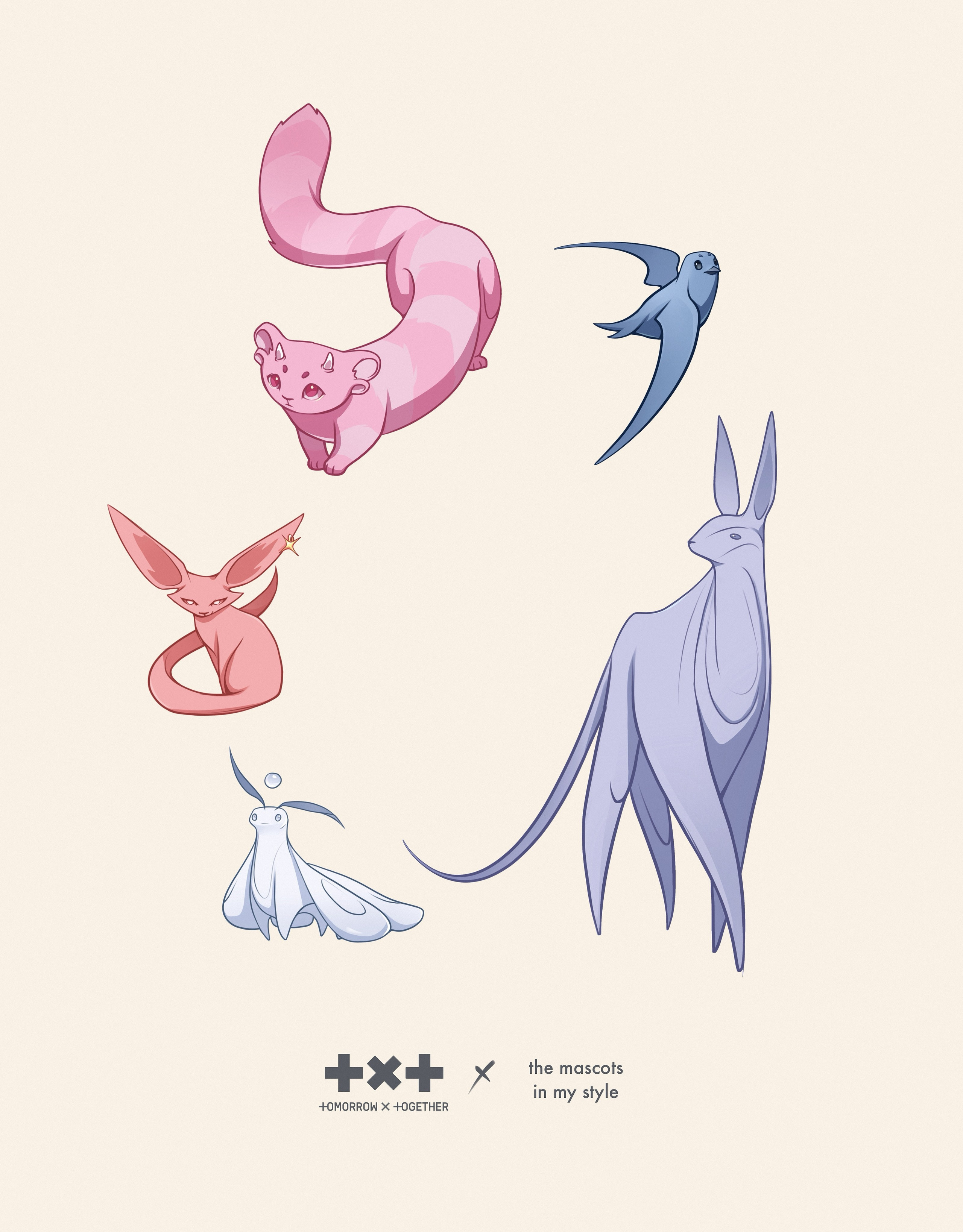 TXT alternative mascots project. No Sam