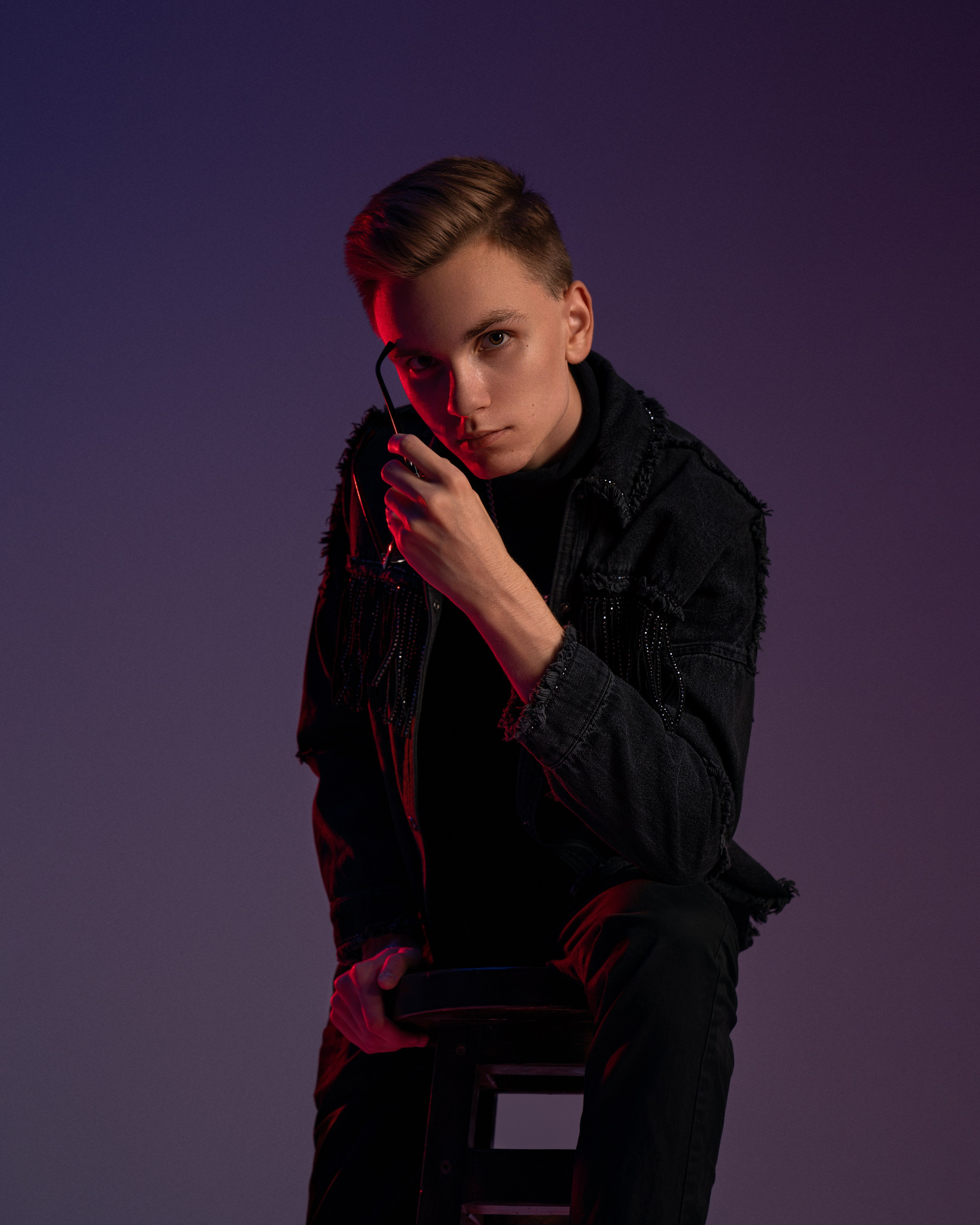 Студийная съёмка. Фотограф Настя Метель