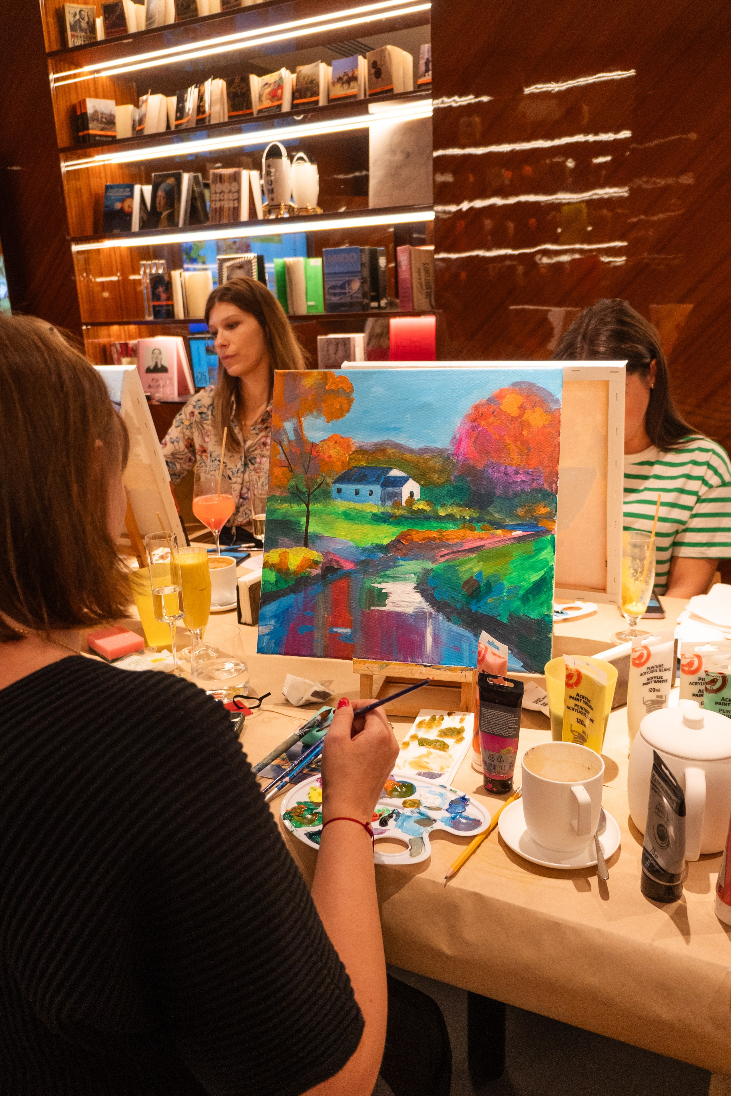 Корпоратив Teach Me Art 3. Портретный фотограф в Москве и Санкт-Петербурге Арина Чех