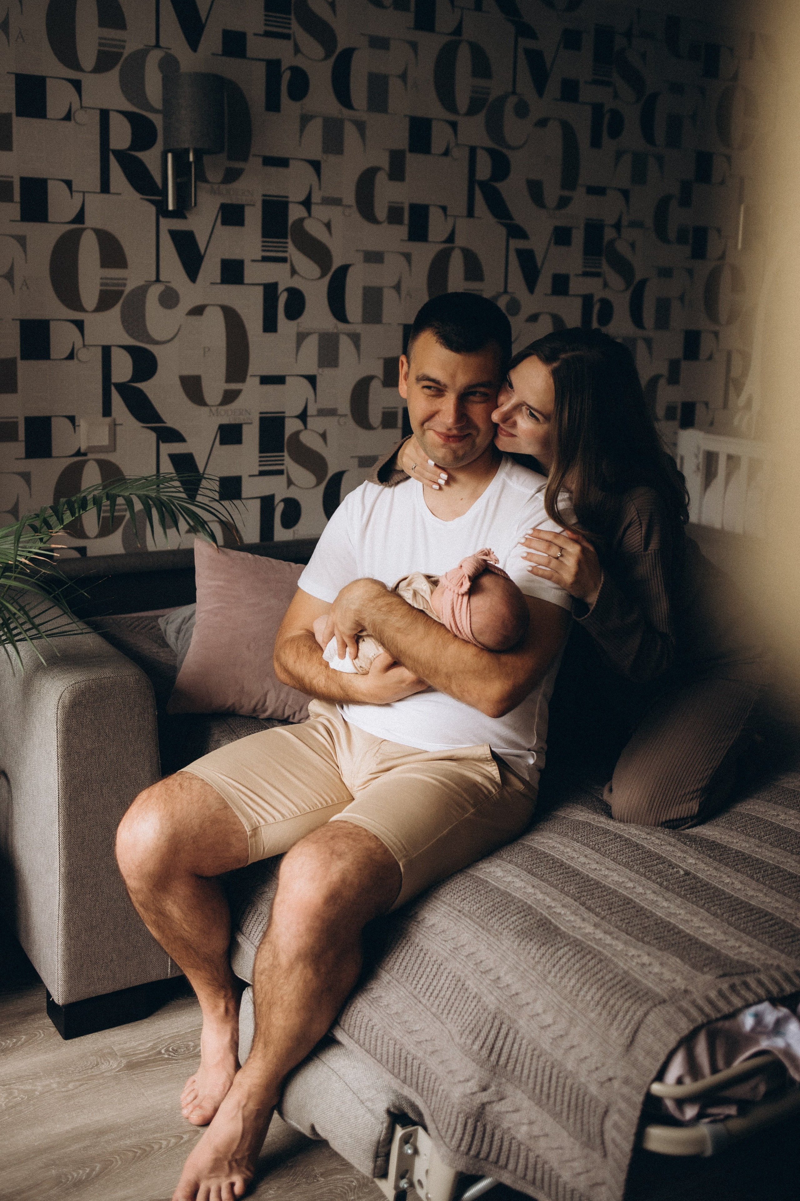 Валера, Катя и София. Семейный и свадебный фотограф Анна Кожокарь