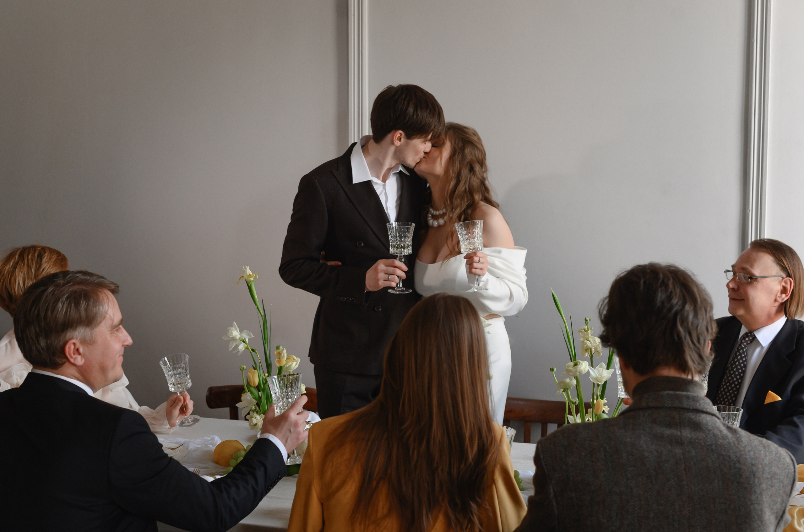 Питерский свадебный ужин и крыши…). Свадебный фотограф Тюмень Анастасия Битная