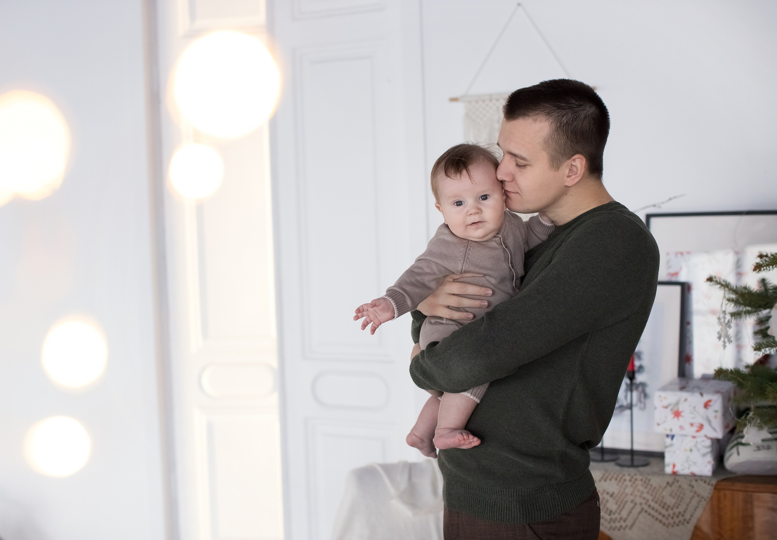 Первый Новый год. Семейный и детский фотограф в Саратове Полина Коткина