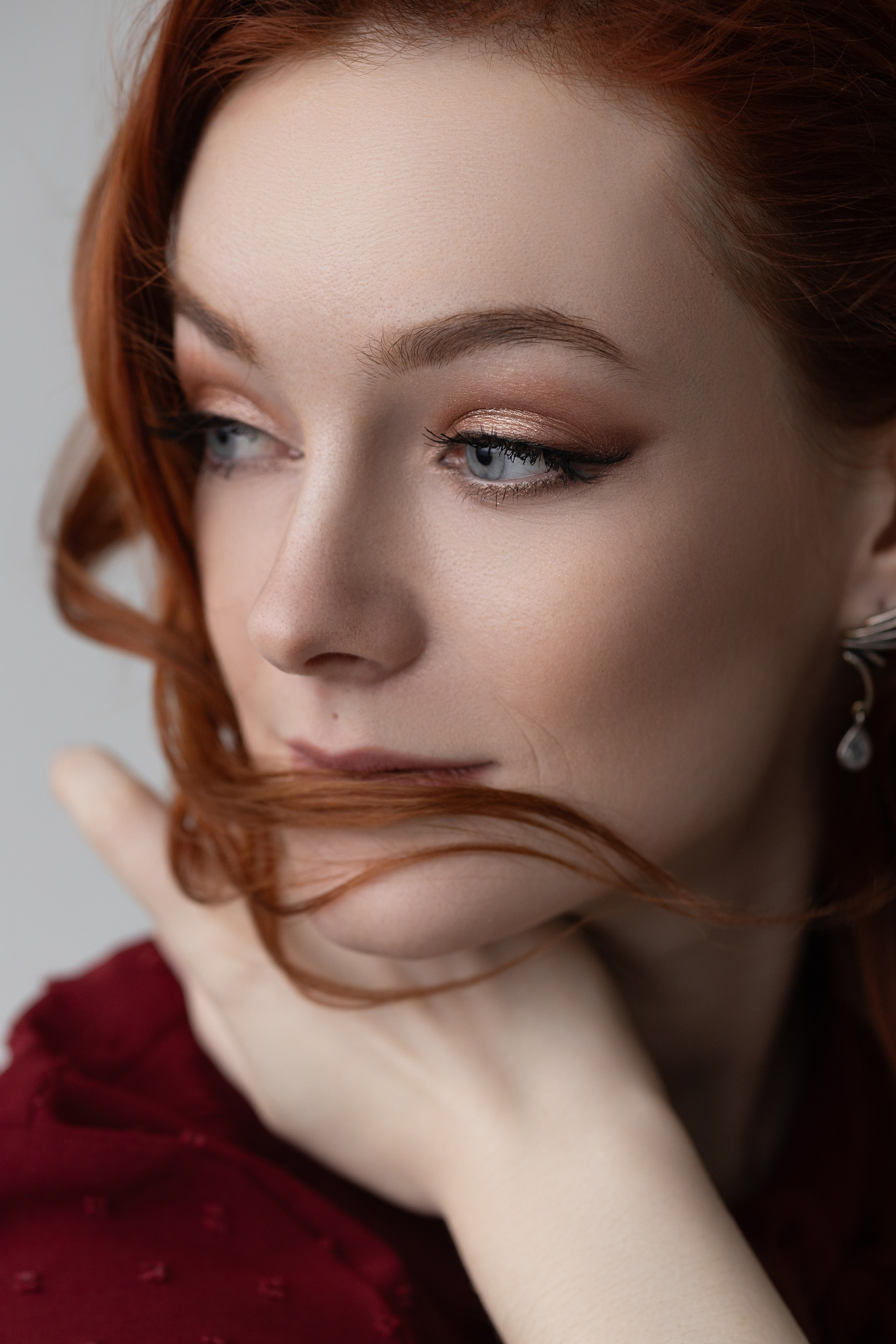 Женский портрет в студии. Фотограф Минск