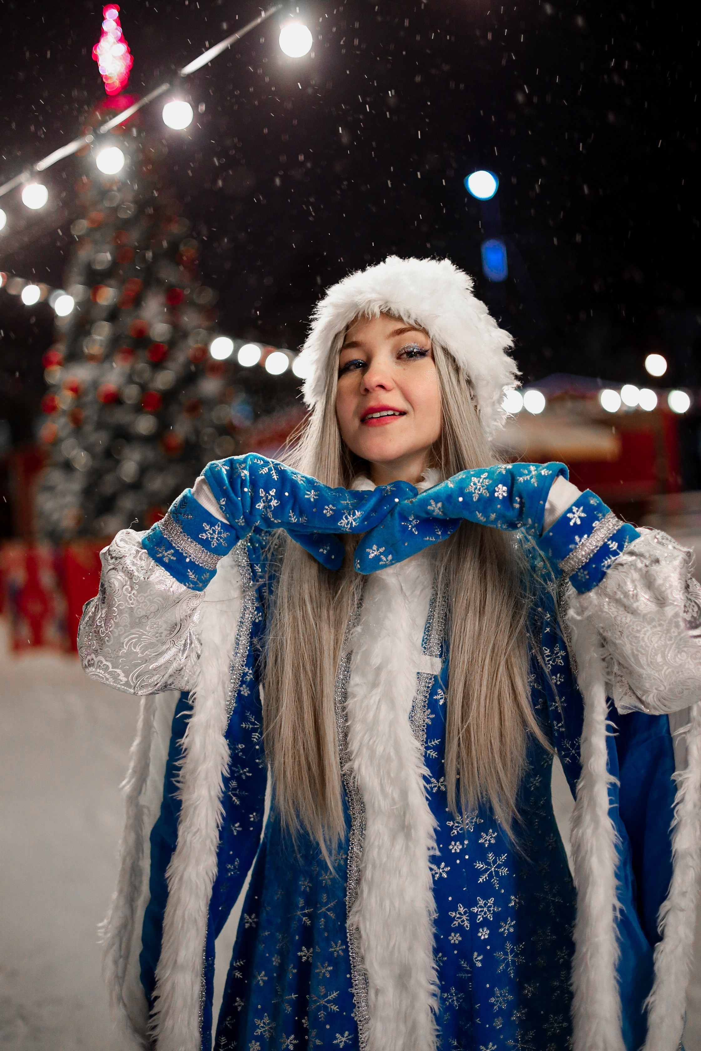 Снегурочка. Фотограф Мария Лаенко