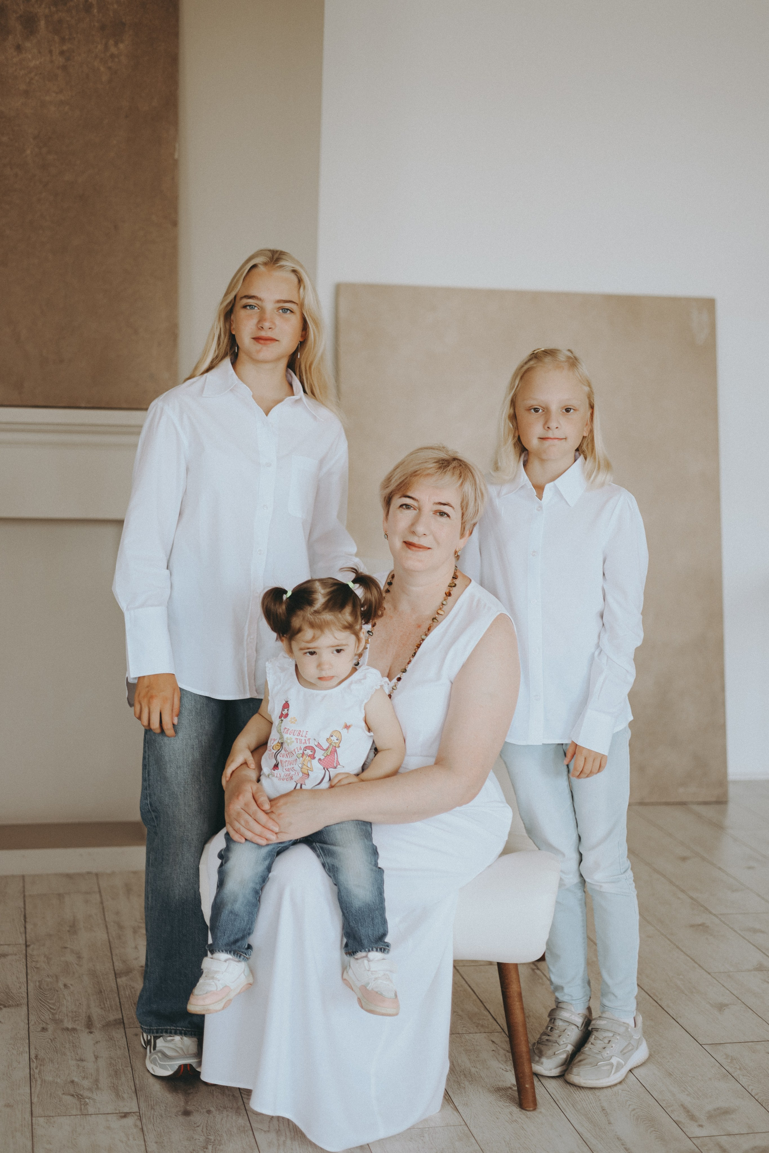 Татьяна и её дружная семья. Фотограф Мария Лаенко