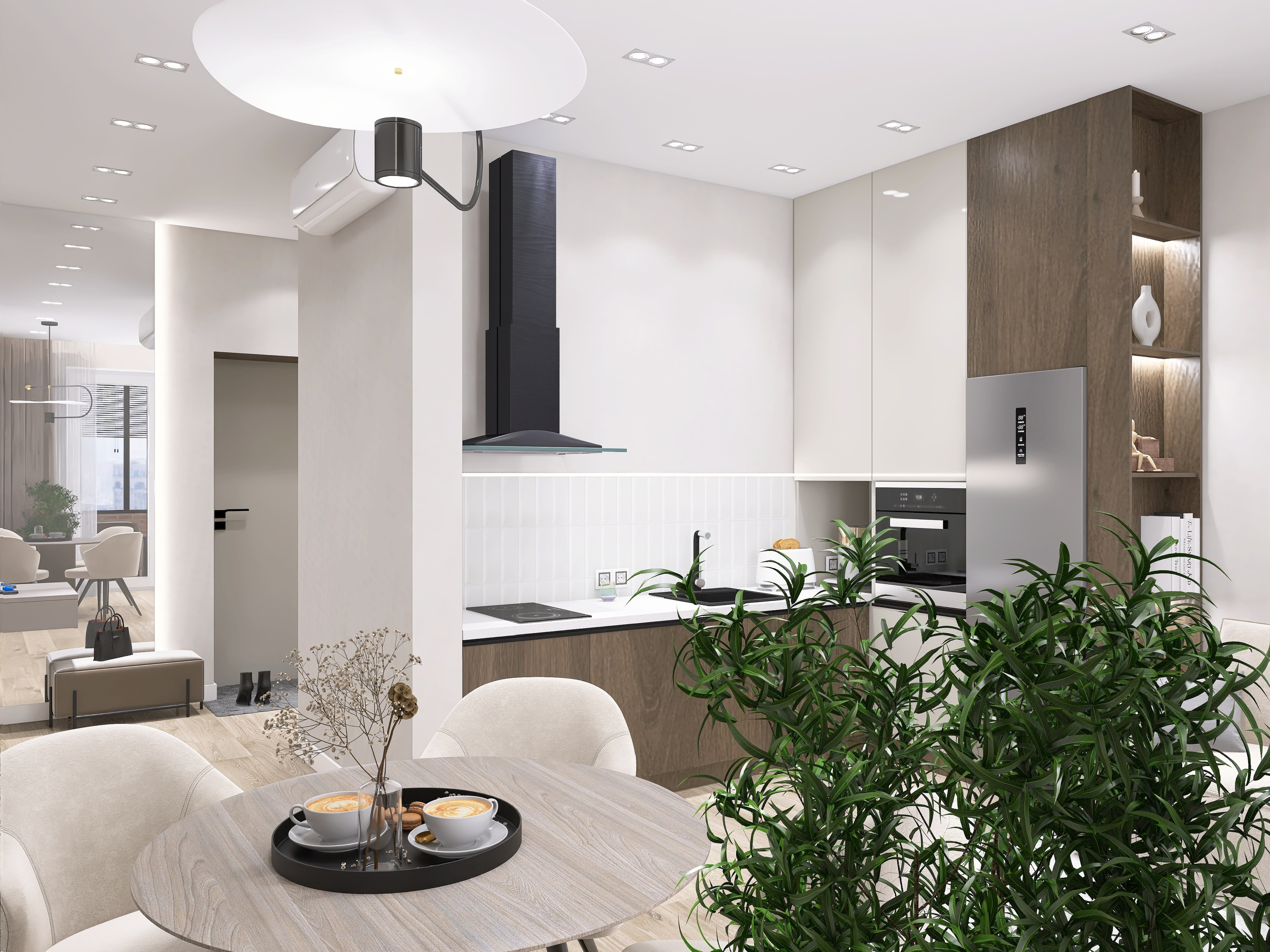 ЖК Современник. Площадь 46 кв. м. Дизайнер интерьера в Новосибирске_Елена Сергеева