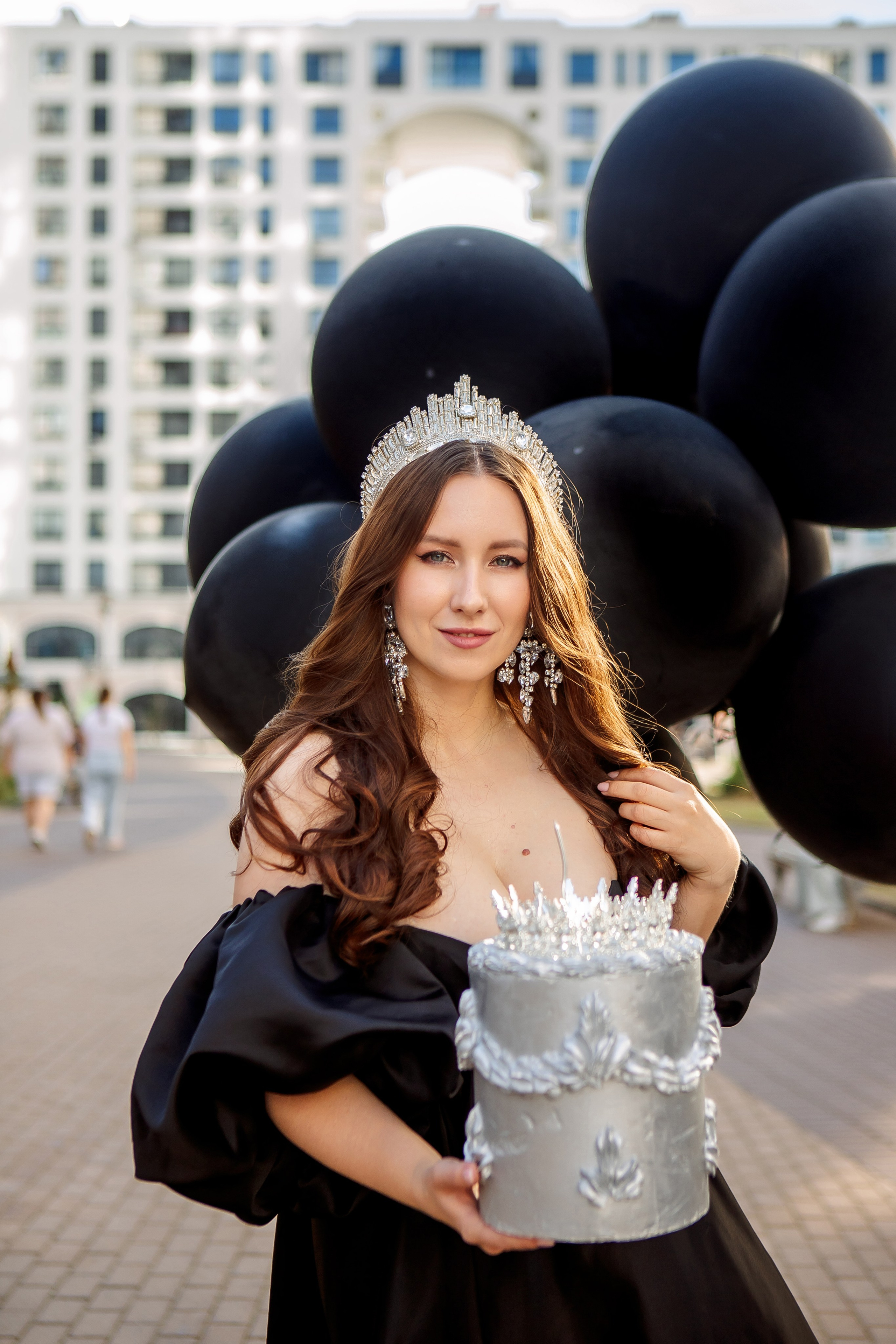 Екатерина. Прогулка с шарами. Семейный детский фотограф. Фотосессия в Минске