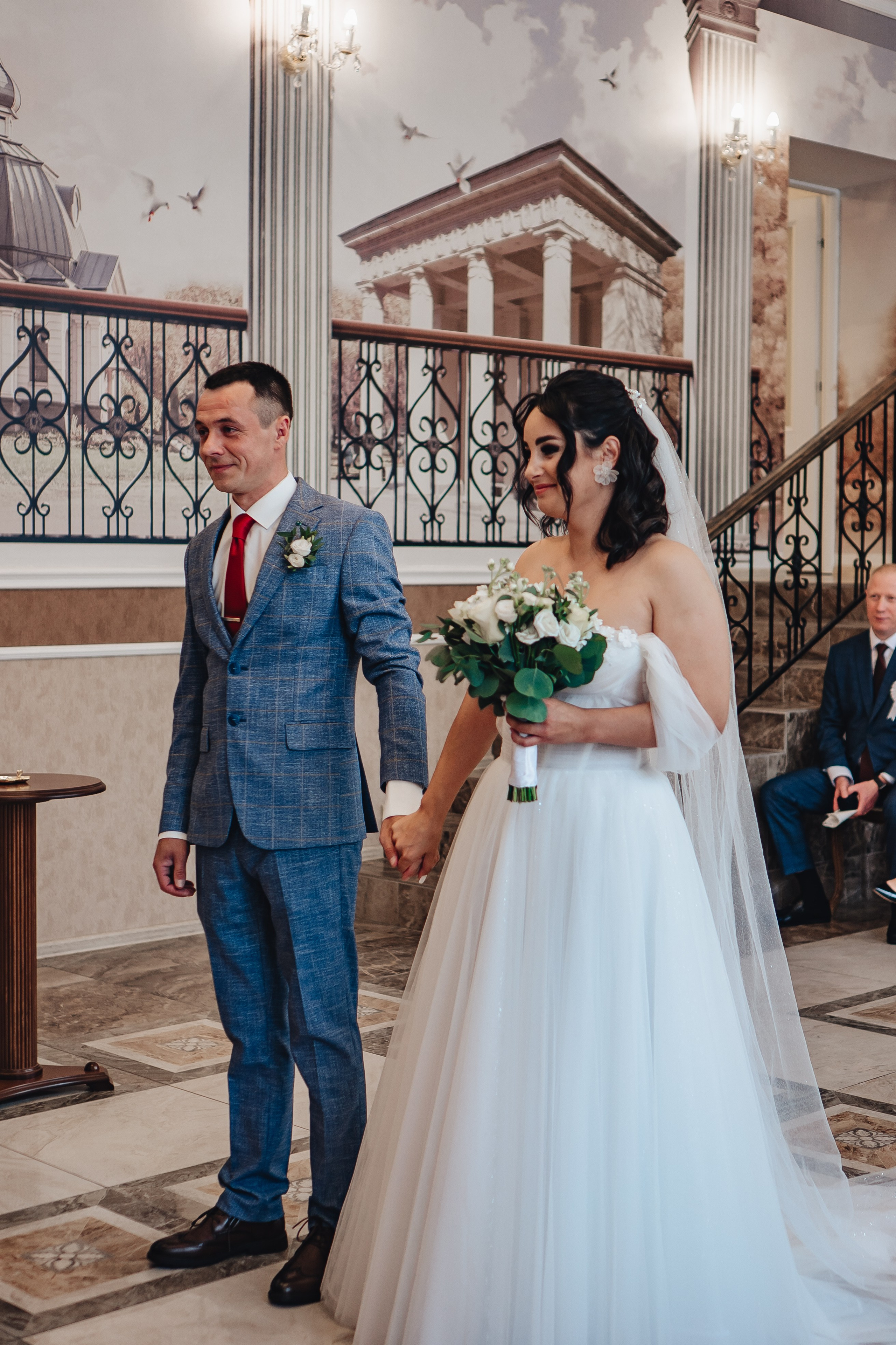 СВАДЕБНАЯ СЬЕМКА В ЗАГСЕ НА МОСКОВСКОМ ПРОСПЕКТЕ. Профессиональный фотограф, Санкт-Петербург — Виктория Богомолова