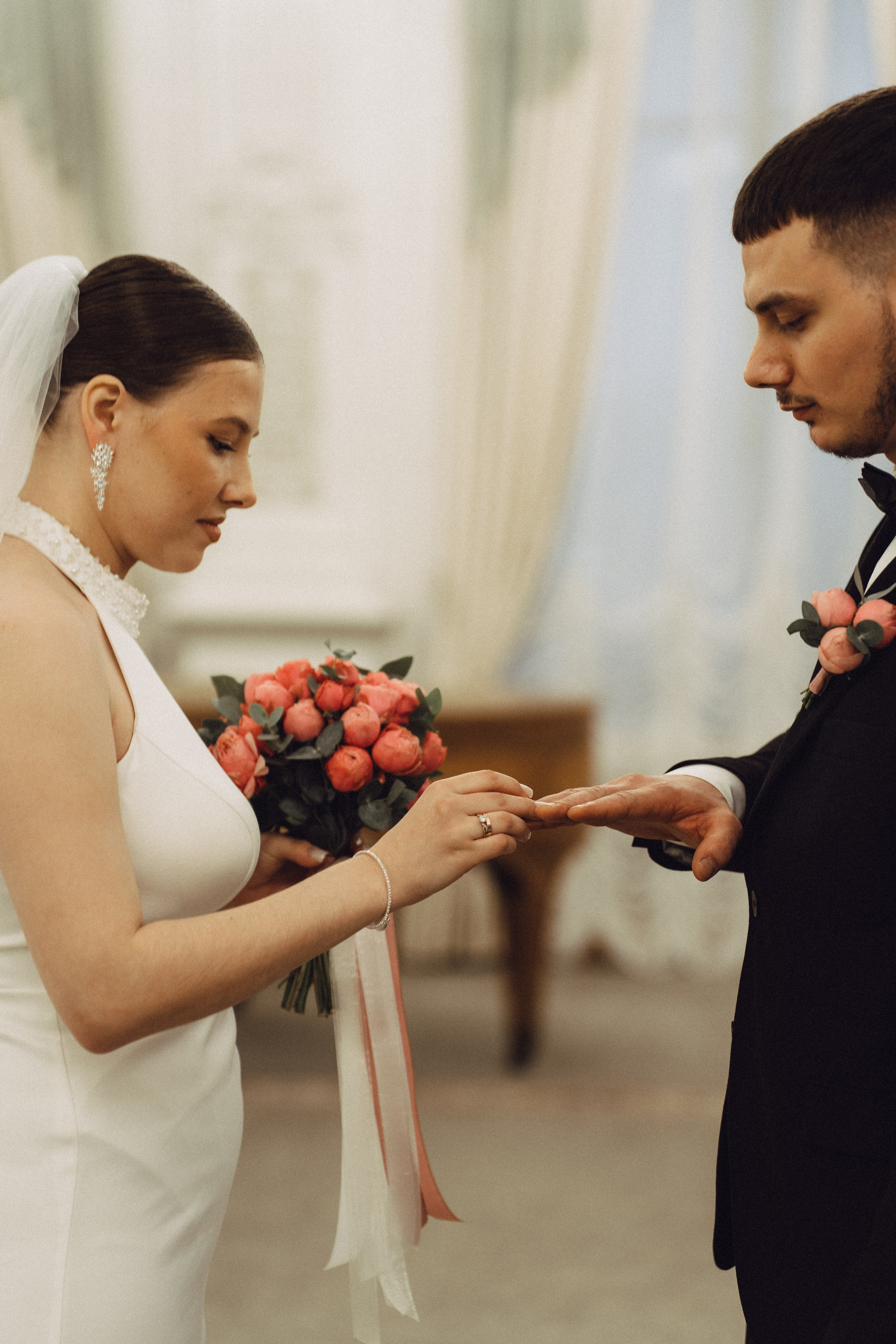 СВАДЕБНАЯ СЬЕМКА В ПЕВОМ ДВОРЦЕ БРАКОСОЧЕТАНИЯ. Профессиональный фотограф, Санкт-Петербург — Виктория Богомолова