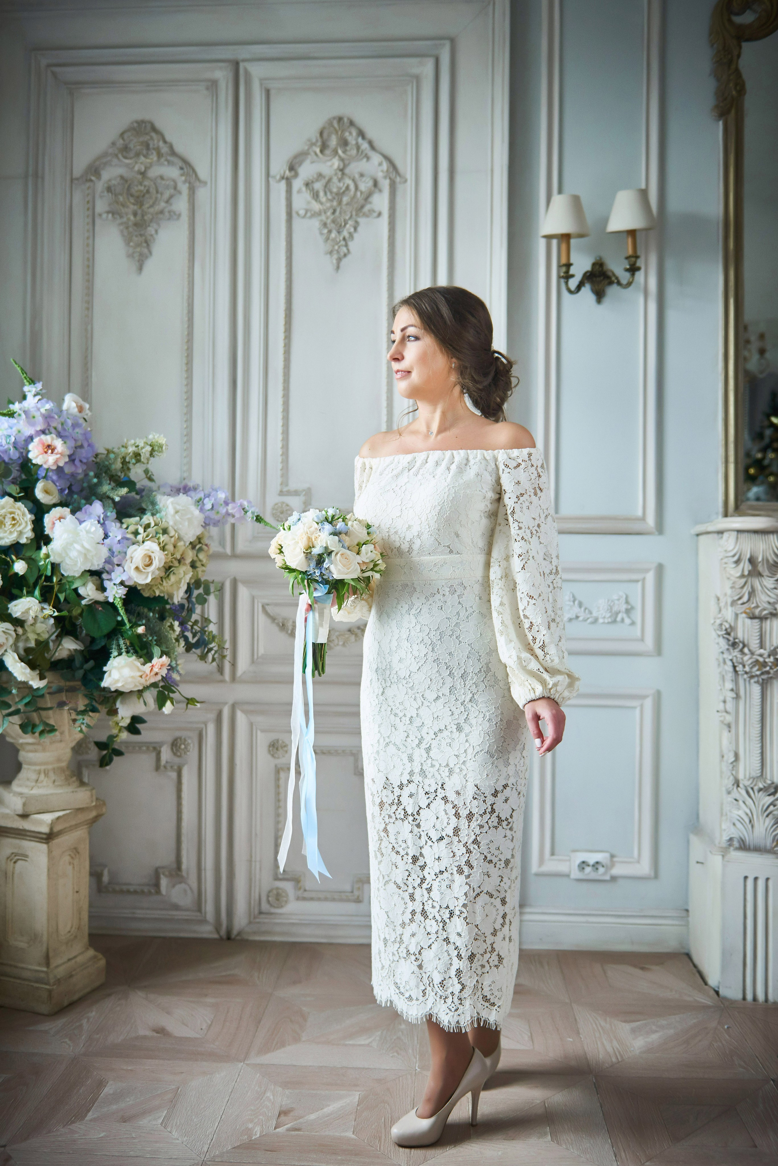 Свадебная фотосессия в студии. Портретный, семейный и свадебный фотограф в Санкт-Петербурге и в Пушкине Ширяев Денис