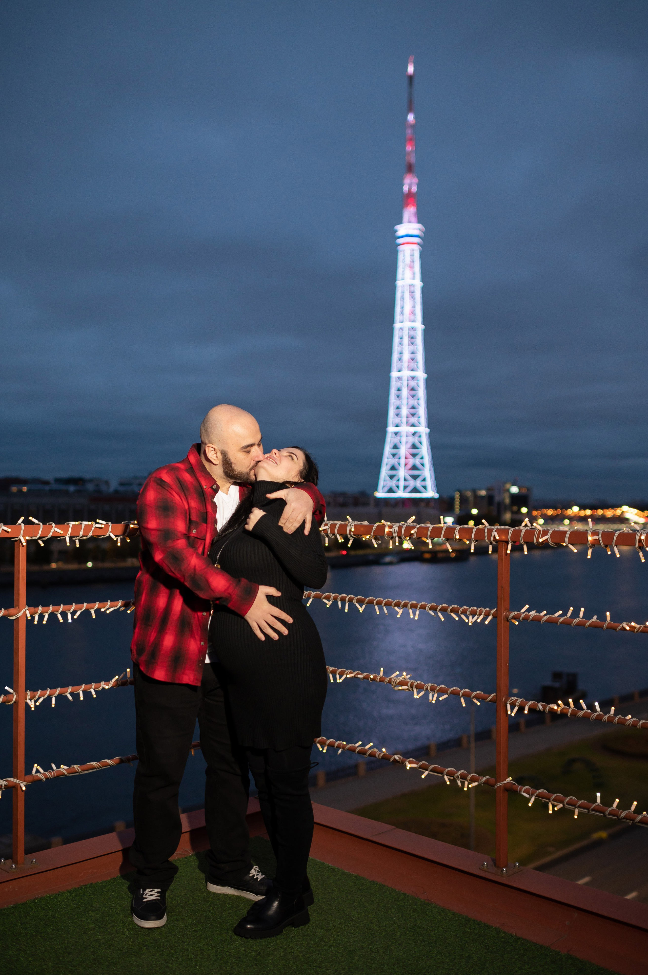 Гендер-пати на крыше Питера. Портретный, семейный и свадебный фотограф в Санкт-Петербурге и в Пушкине Ширяев Денис