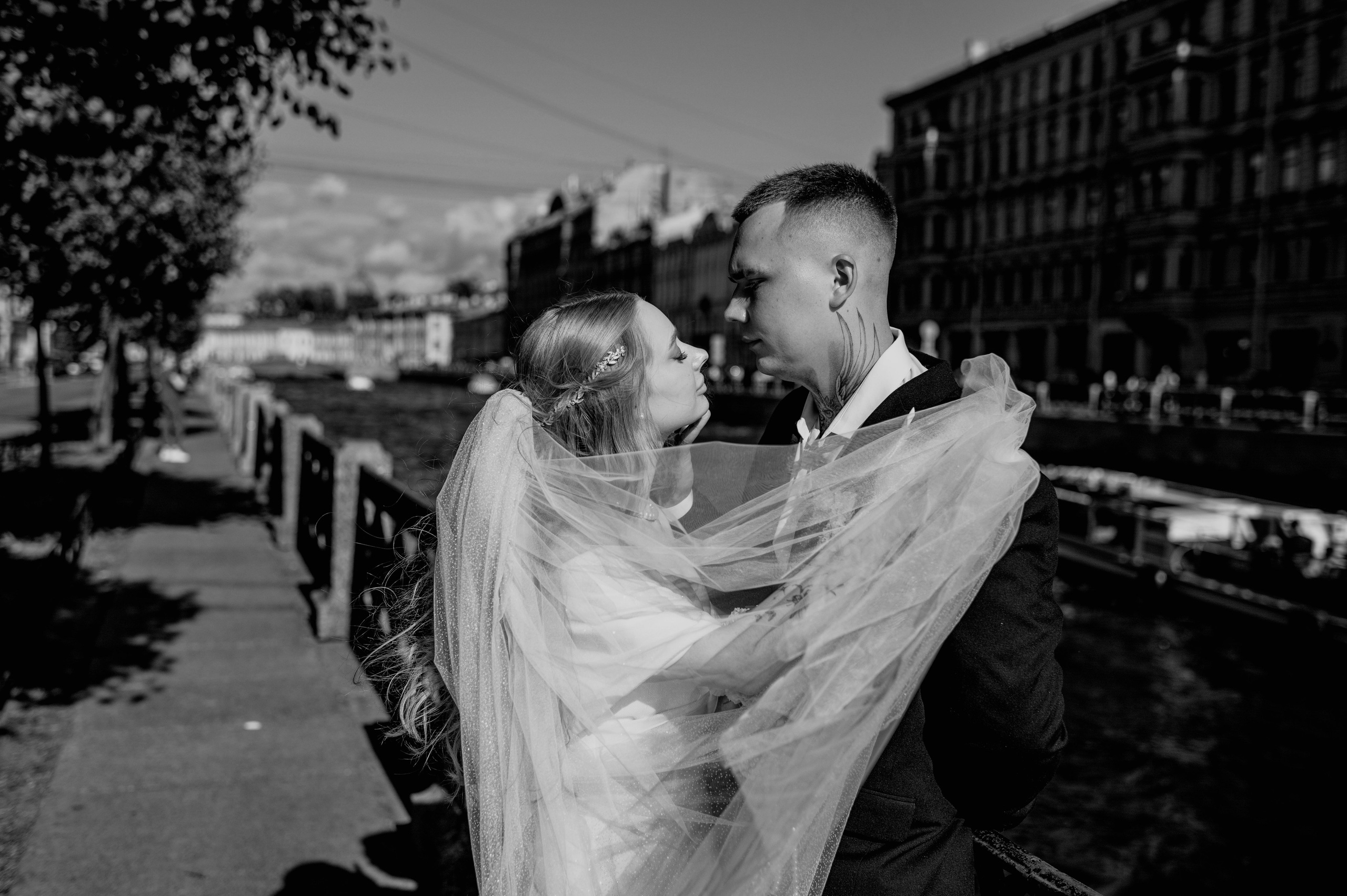 Виктория и Максим черно-белая серия. Портретный, семейный и свадебный фотограф в Санкт-Петербурге и в Москве Ширяев Денис