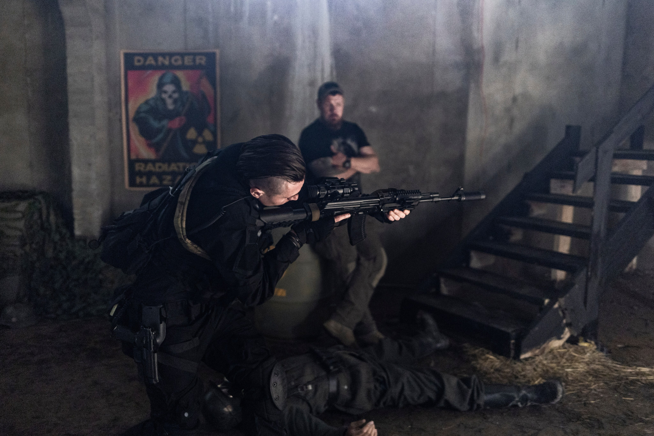 Бэкстейдж RADIO TAPOK — Фрау Чёрная Смерть. Репортажный фотограф, Москва, Закат