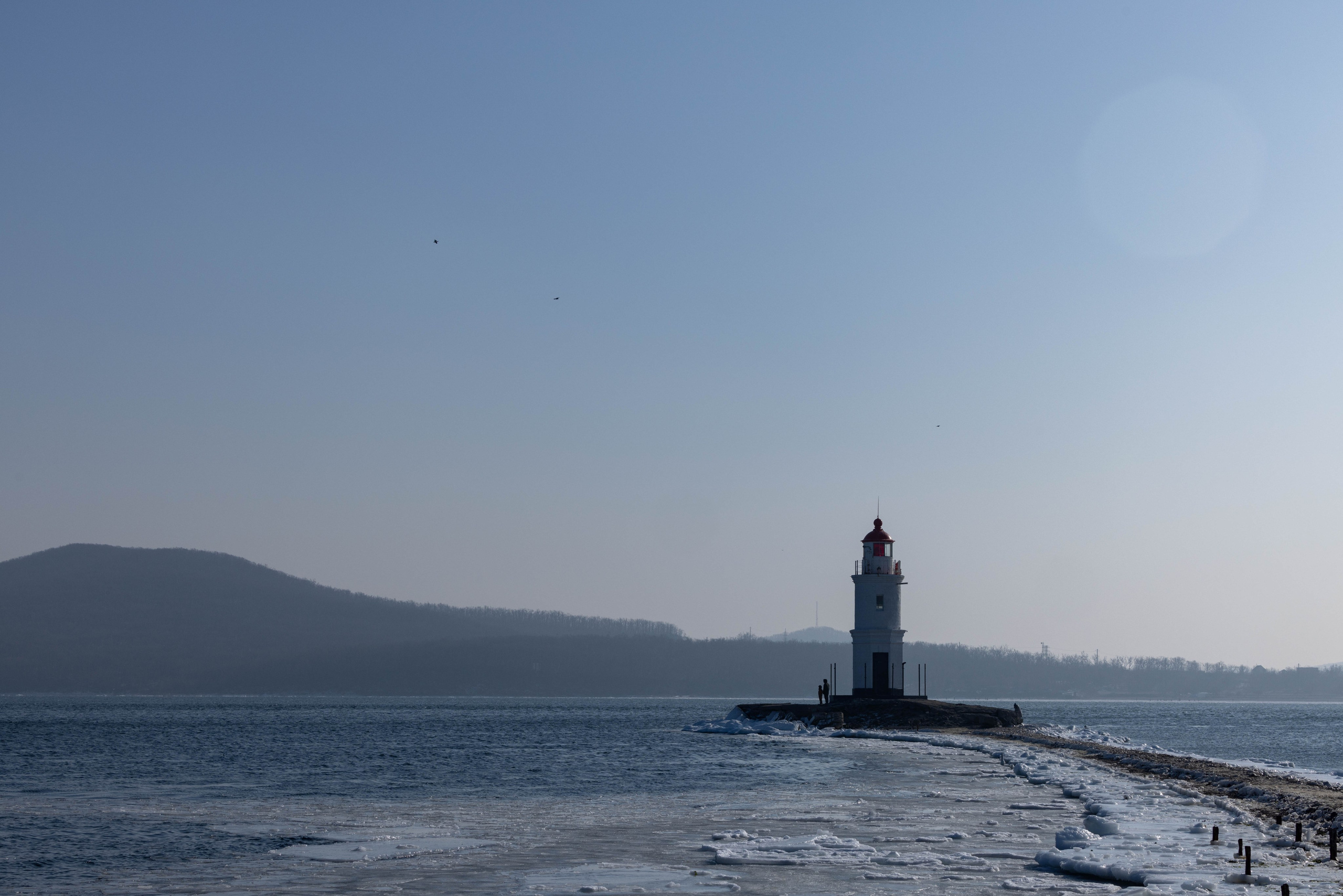 Маяк Токаревского. Турист оптимист