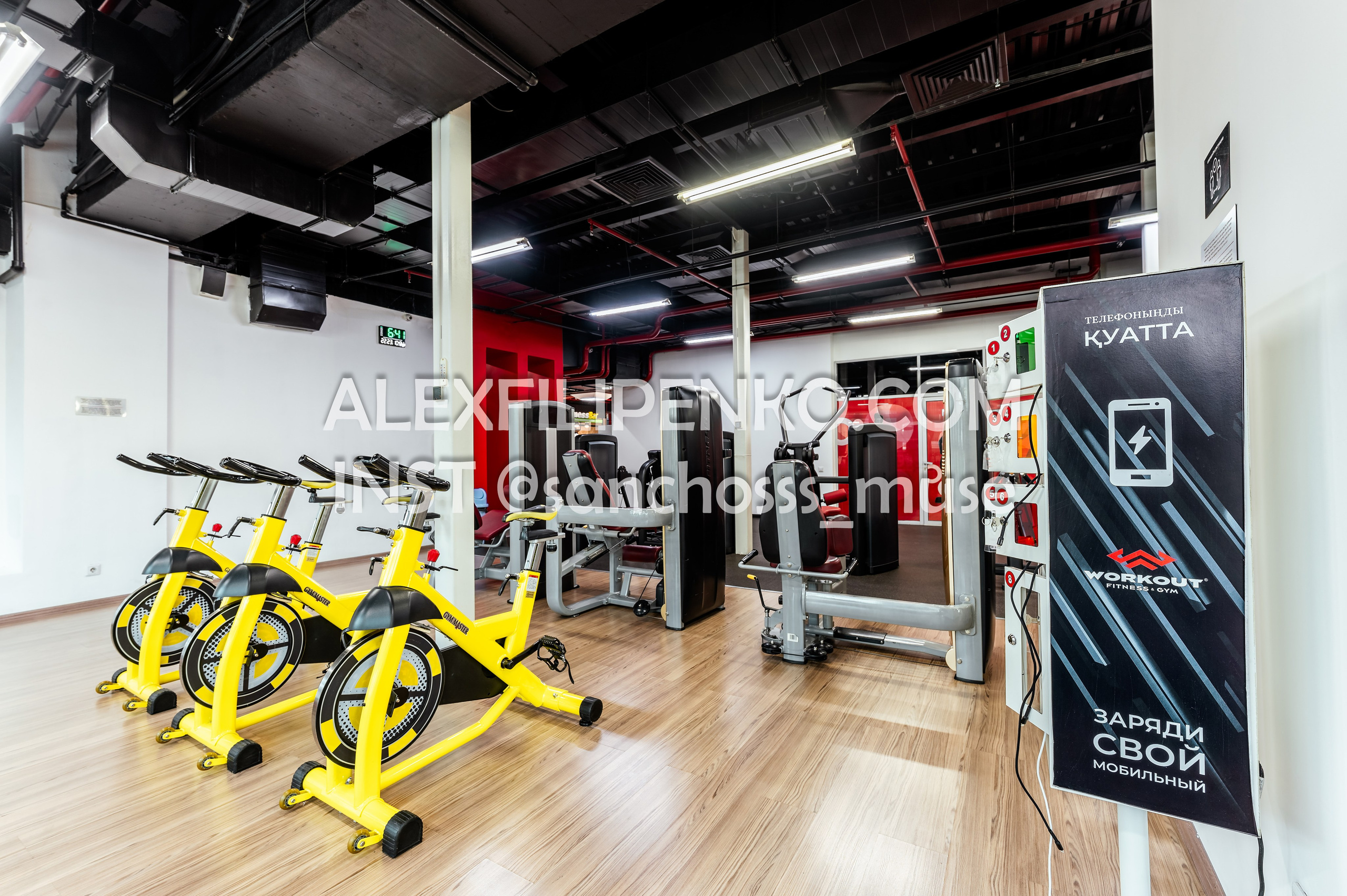 WORKOUT Достык 18. Фотограф интерьера недвижимости и архитектуры в Астане