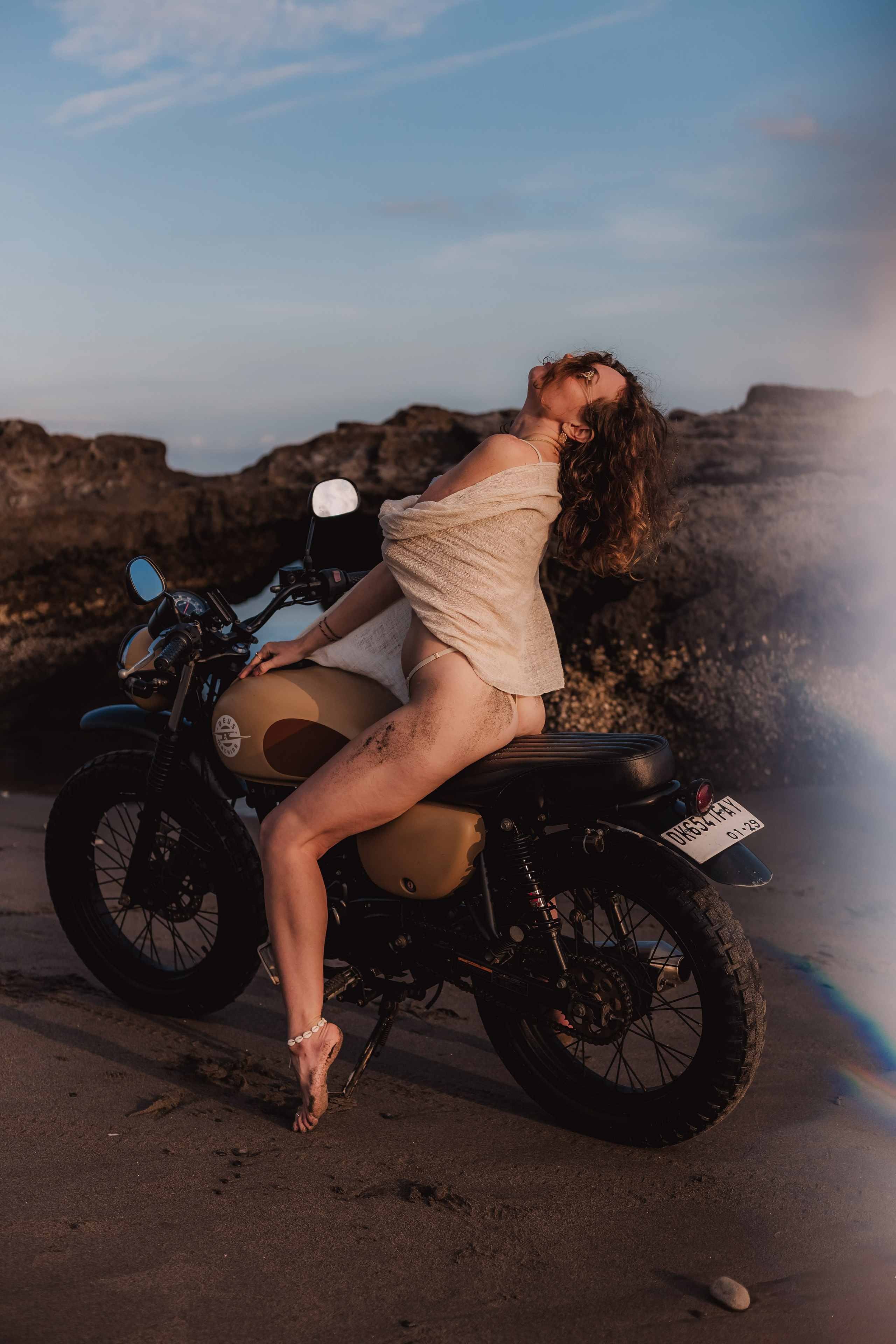 Moto babe. Mariam Bagdasaryan