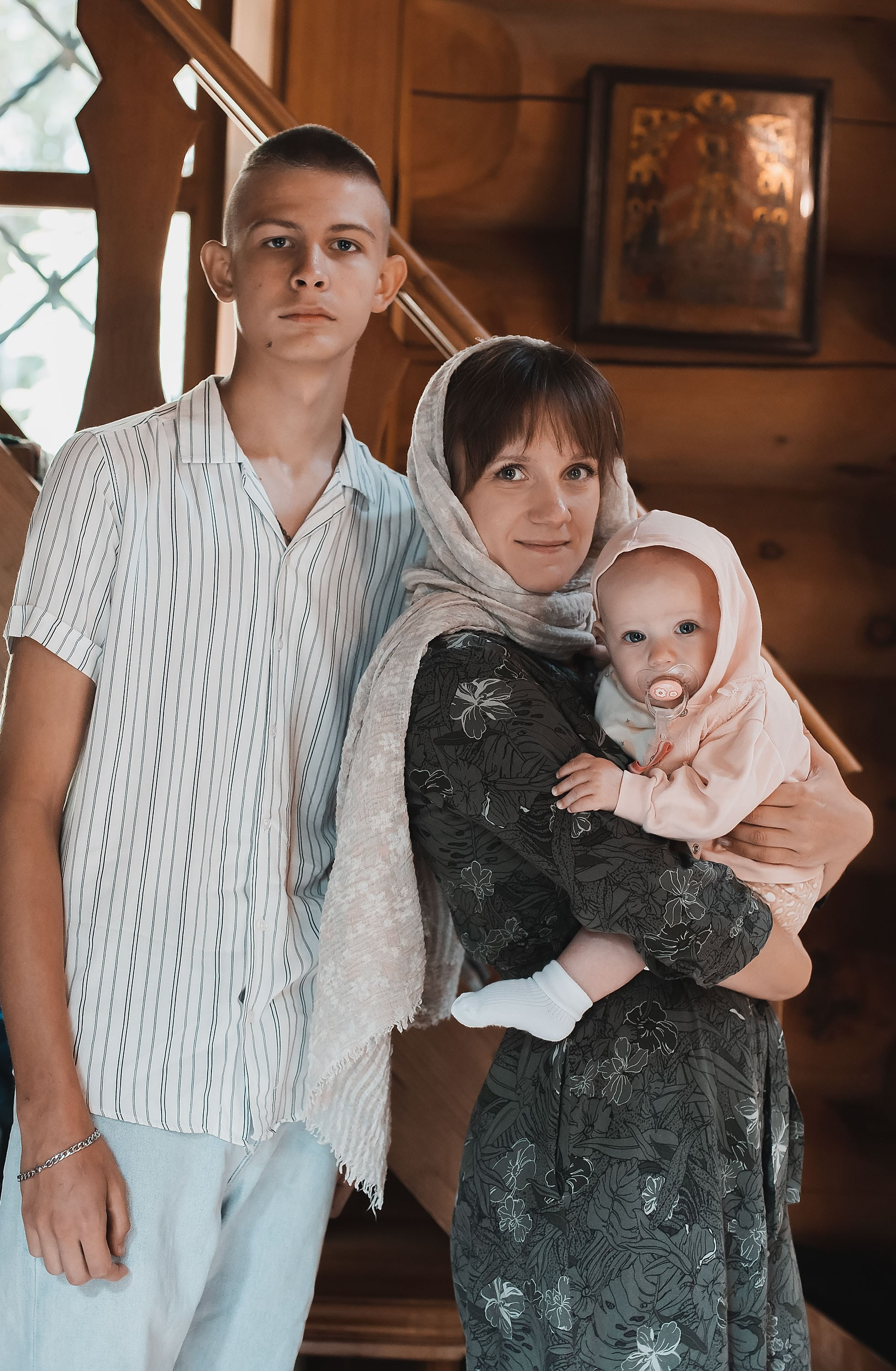 Крещение Ксении. Семейный, индивидуальный фотограф в Москве Ангели Марина