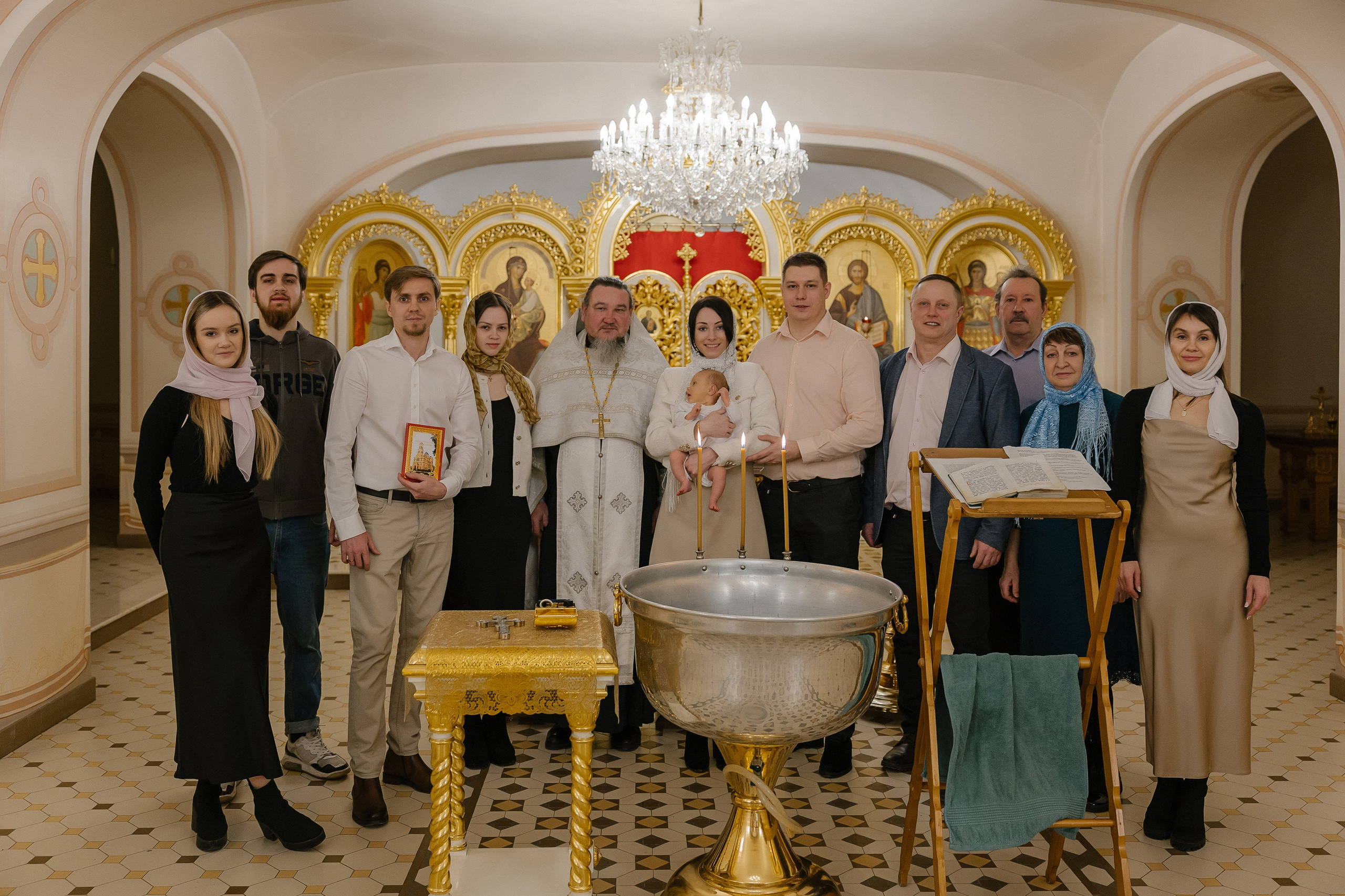 Крестины Анны. Фотограф Олеся Жомер