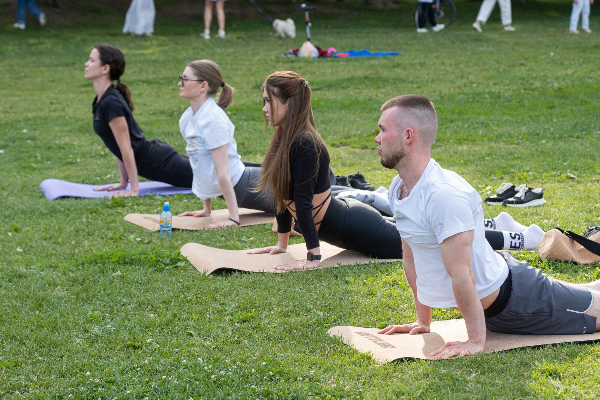 Международный день йоги в парке Горького. Репортажный фотограф в Казани Павел Серпокрылов