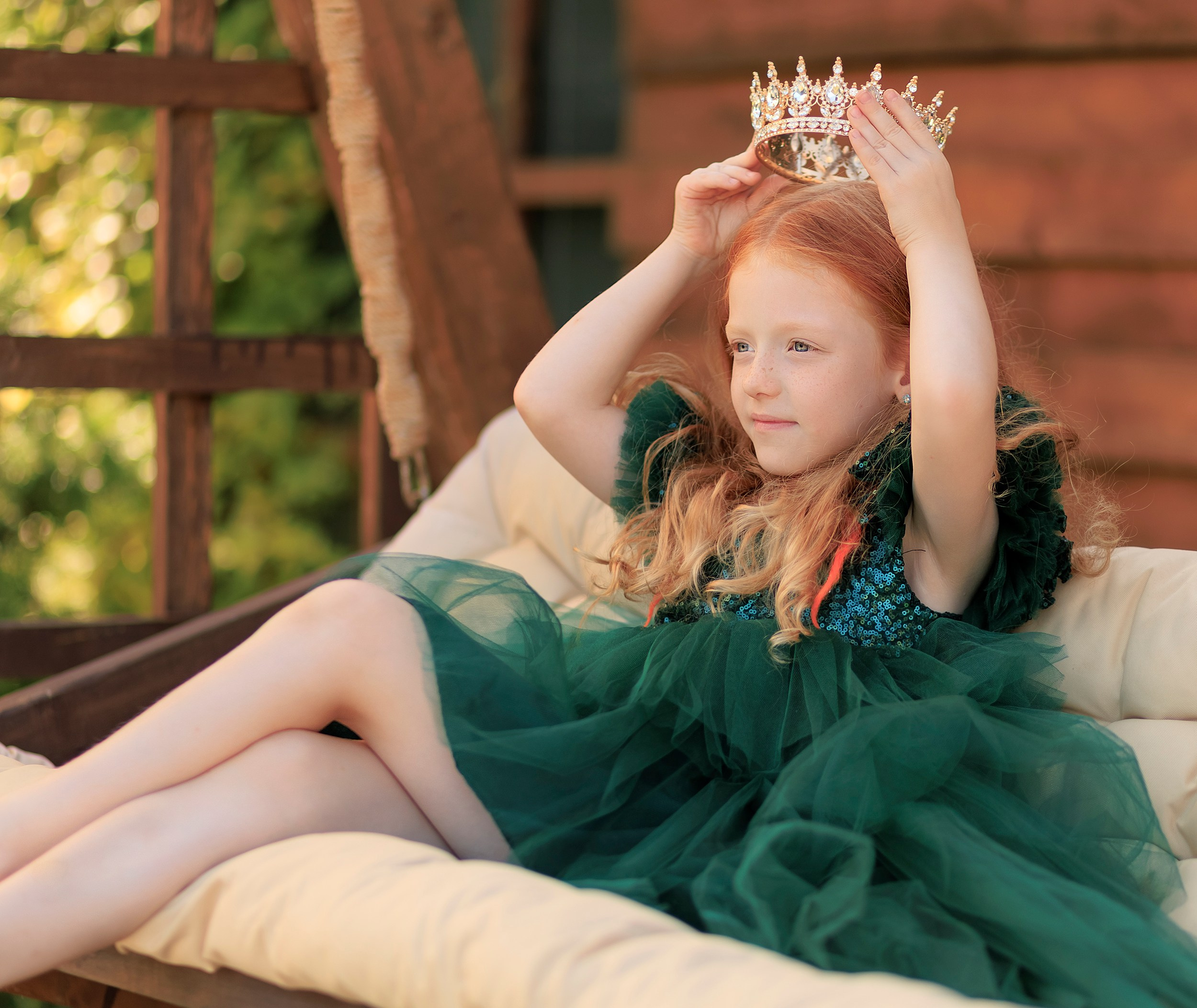 Детская съёмка. Фотографирую в парке-заповеднике «Купидон»