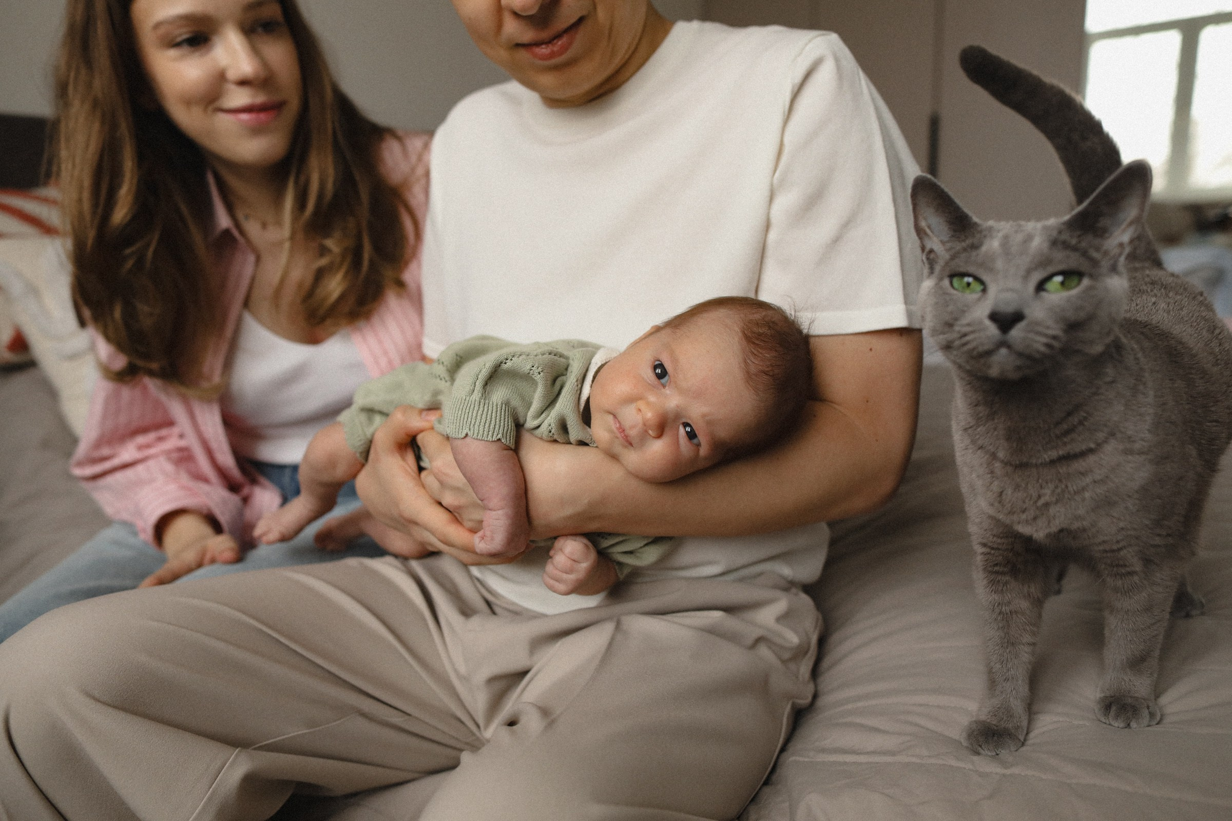 Про Сашу, Илью и их крошку. Семейный фотограф в Москве Алевтина Носова