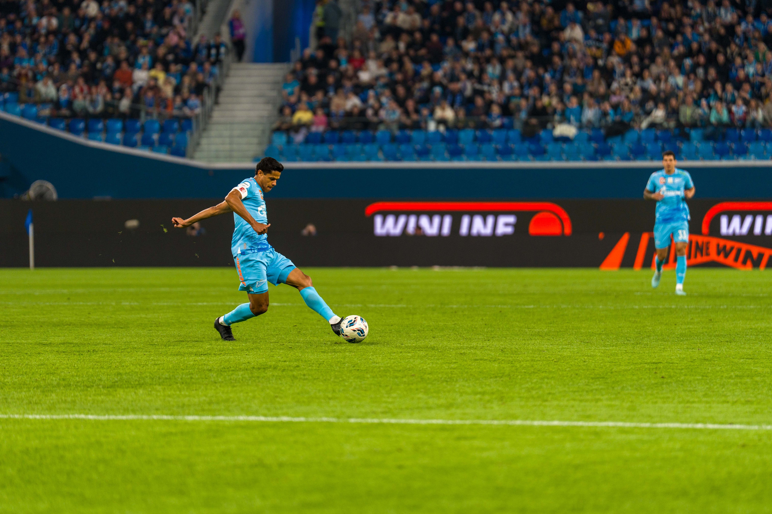 Zenit vs Baltika — RPL 2025/26 match gallery at Gazprom Arena | Anton Gauf. Sports Photographer in Saint Petersburg | Anton Hauff