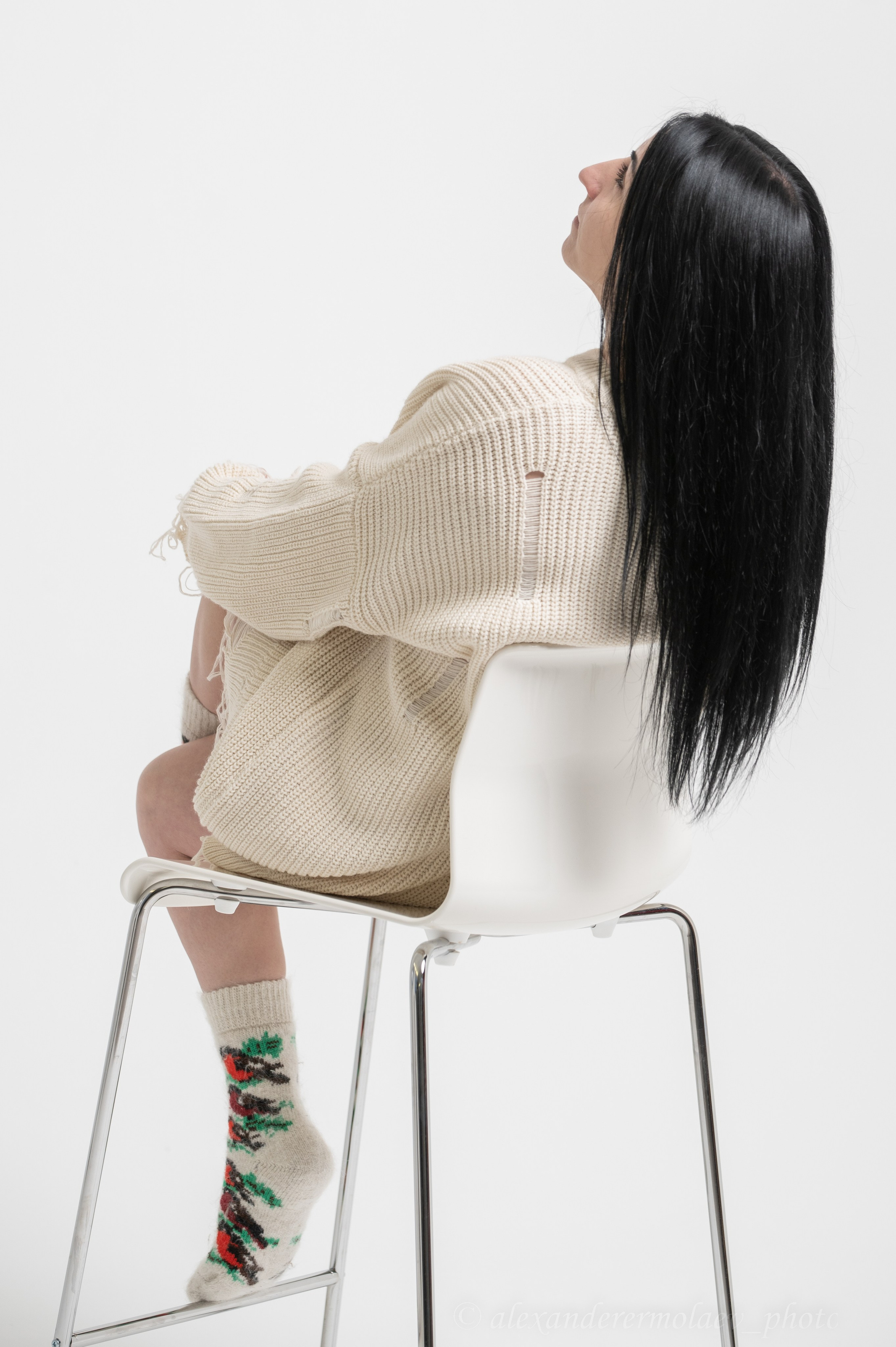 Новогодняя съемка Светы. Фотограф Александр Ермолаев семейный и женский фотограф в Магадане