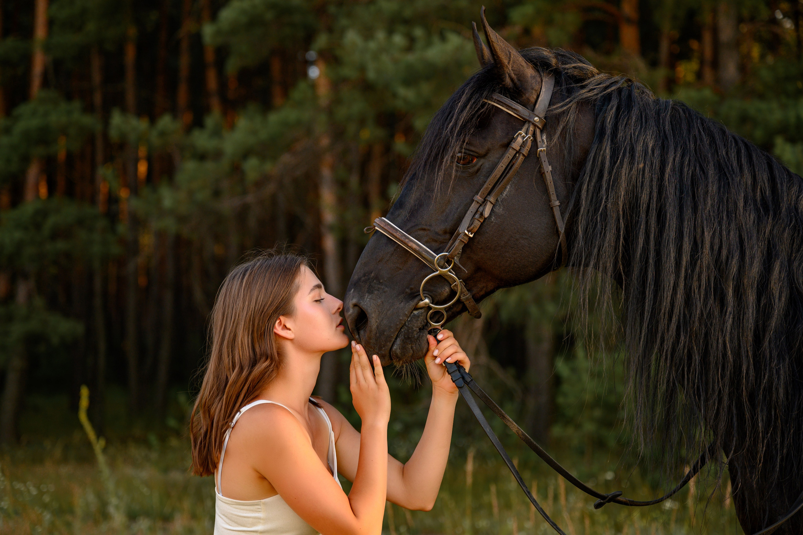 Маша и Крепыш. Bazarkom-photo.ru Фотограф Виктор Оськин в Старом Осколе