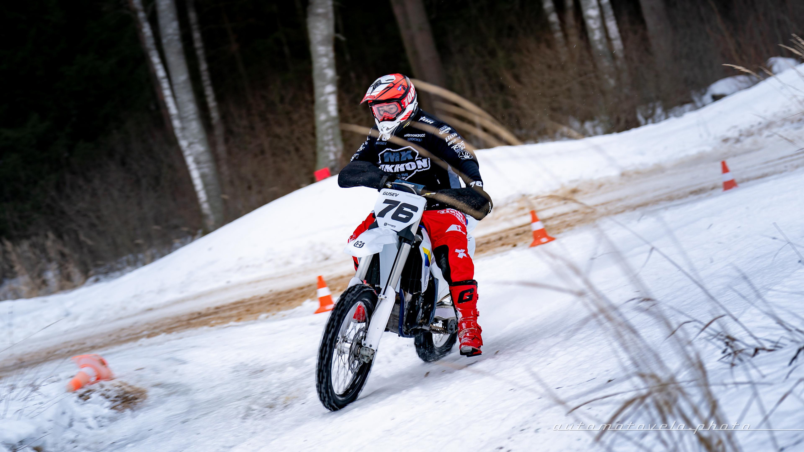 Скийоринг в Конаково 2024/25. 1 этап