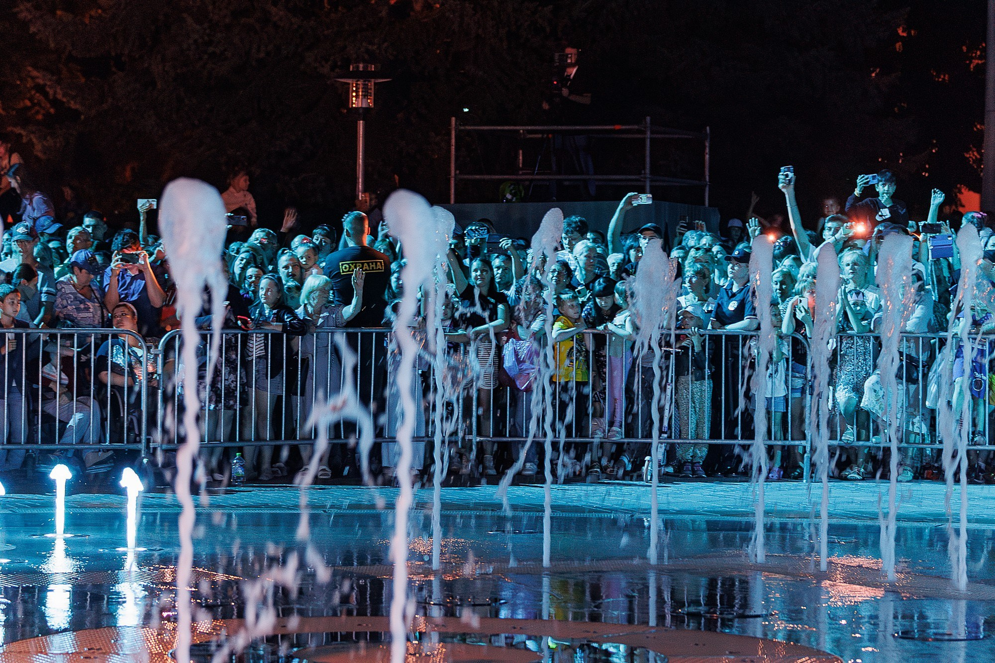 Открытие мультимедийного фонтана | СБЕР. Боченков Вадим | Фотограф в Пскове и Санкт-Петербурге