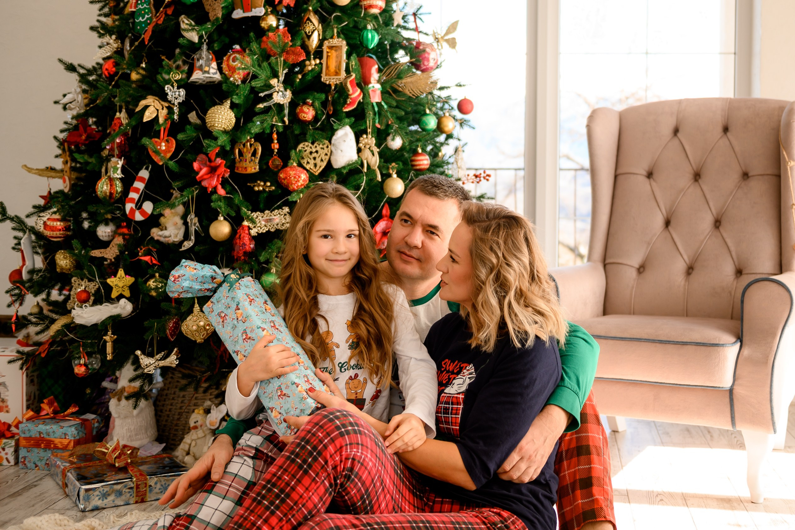 Домашняя уютная елочка. Свадебный и семейный фотограф София Невская