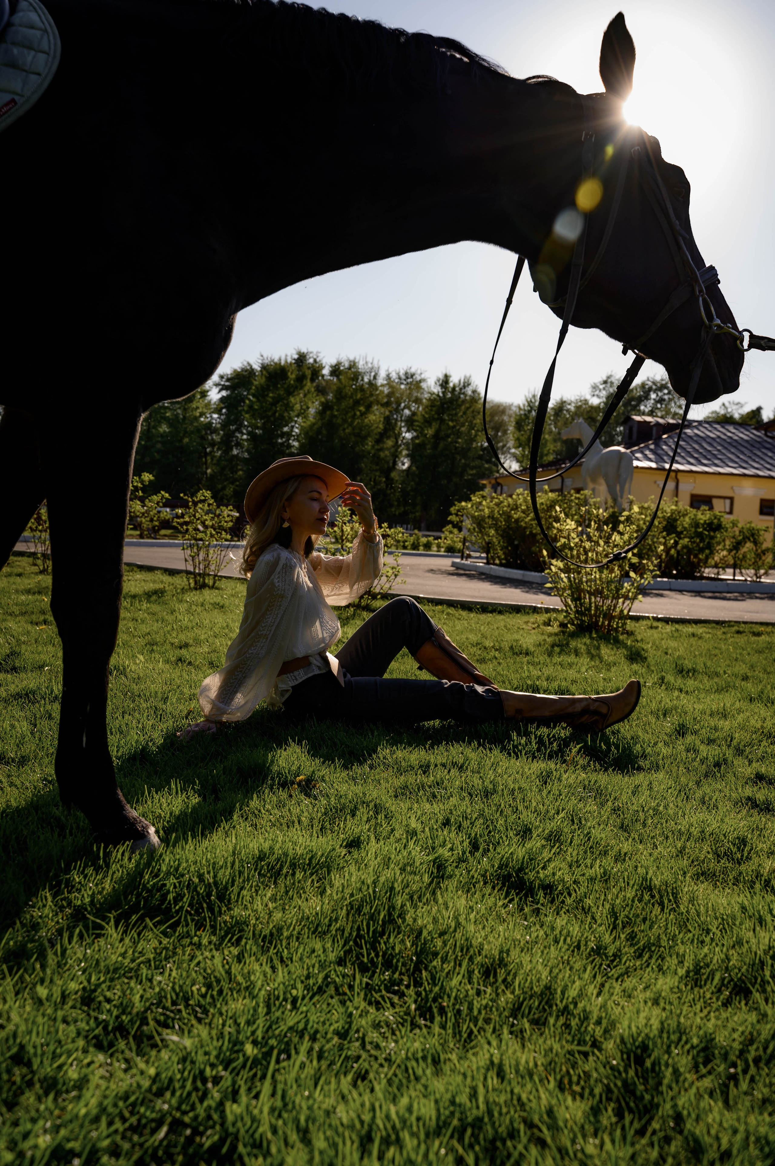 Фотосессия в честь 50-ти летия Надежды. Портретный и Фитнес фотограф в Москве Владислава Рыбалкина