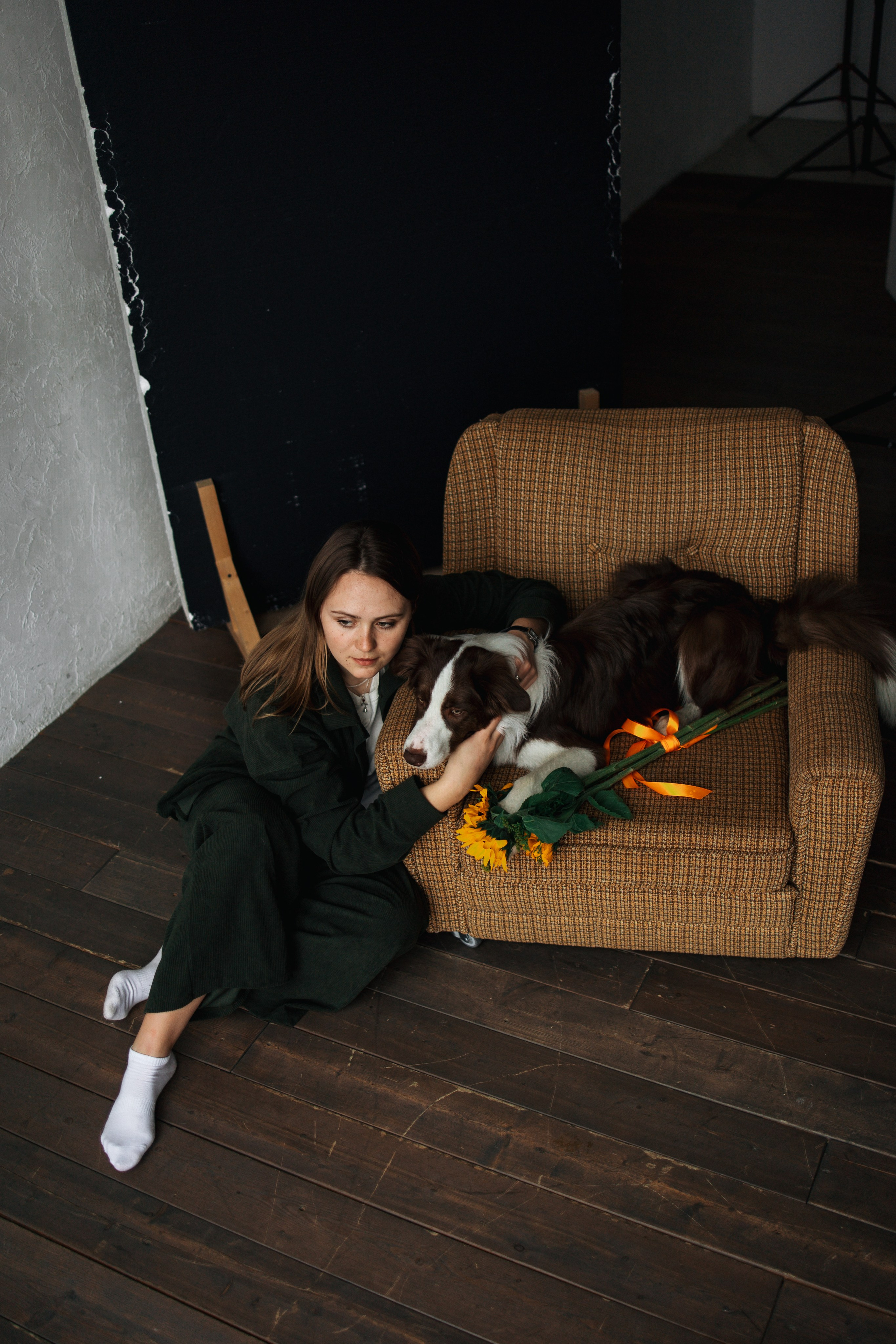 Настя и Симба. Фотограф — Анималист | Санкт-Петербург