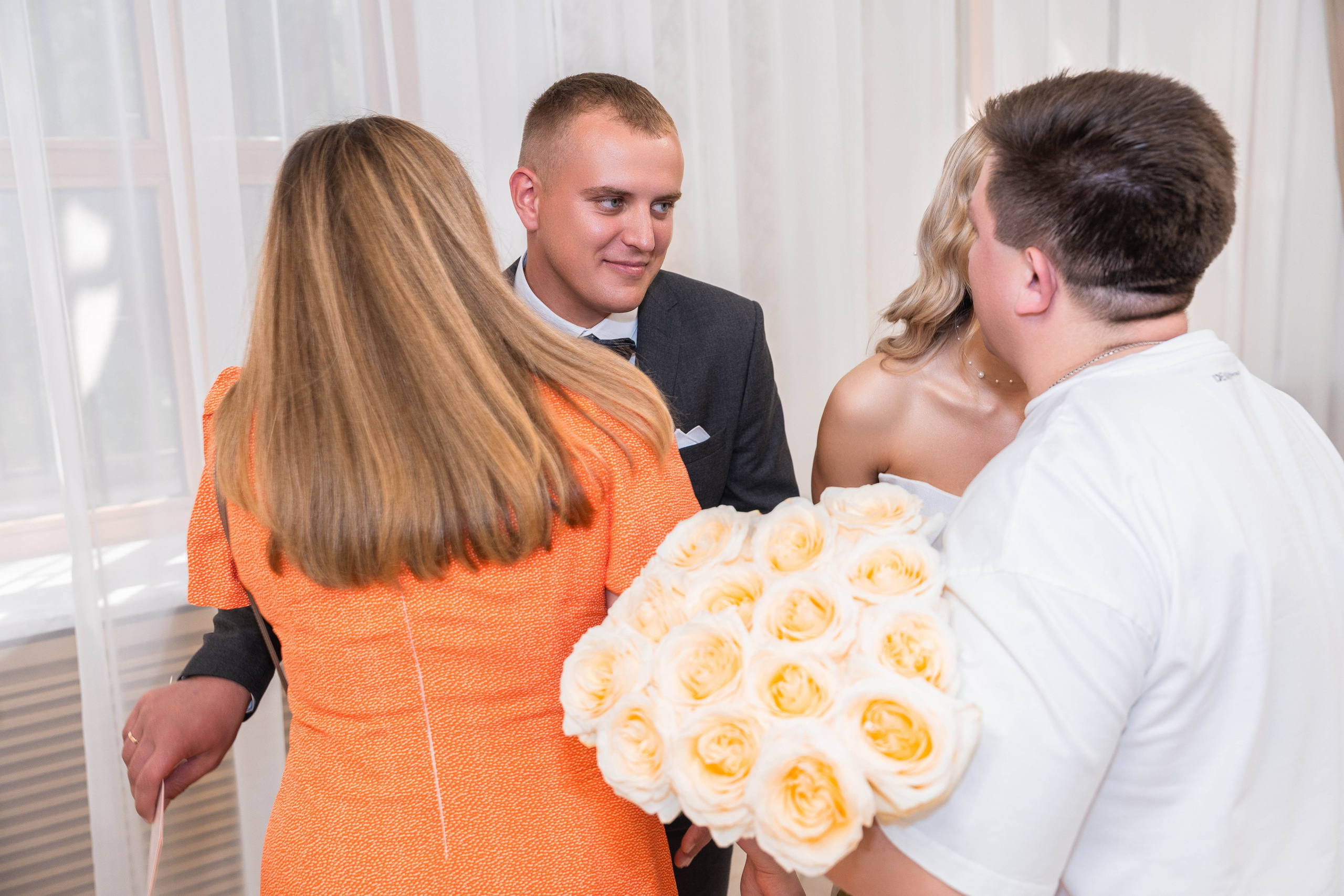 Свадебная фотосессия в Москве, регистрация в Кутузовском ЗАГСе Москва. Свадебный фотограф в Москве Анна Полушина