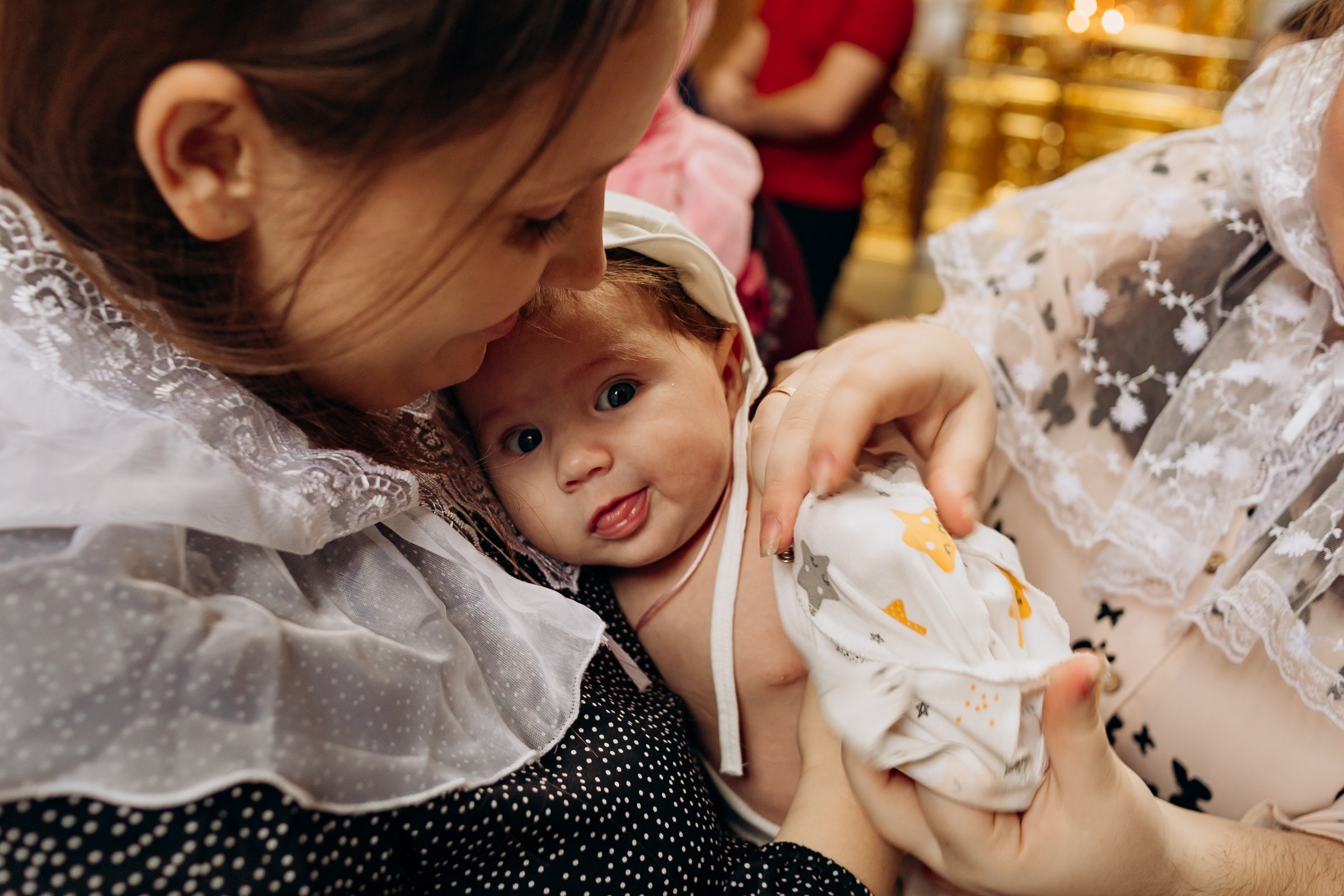 Крещение Эмилии. Семейный фотограф в Волгодонске Краченцева Анна