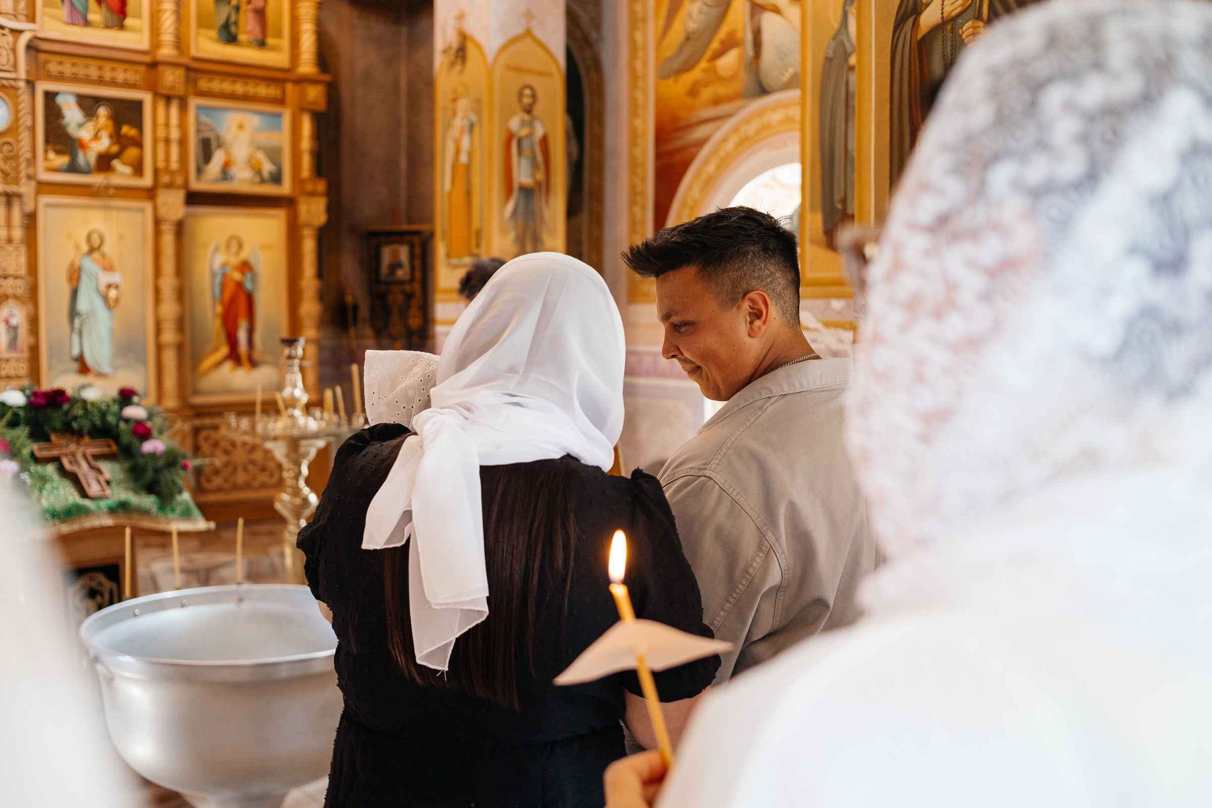 Крещение Алисы. Семейный фотограф в Волгодонске Краченцева Анна