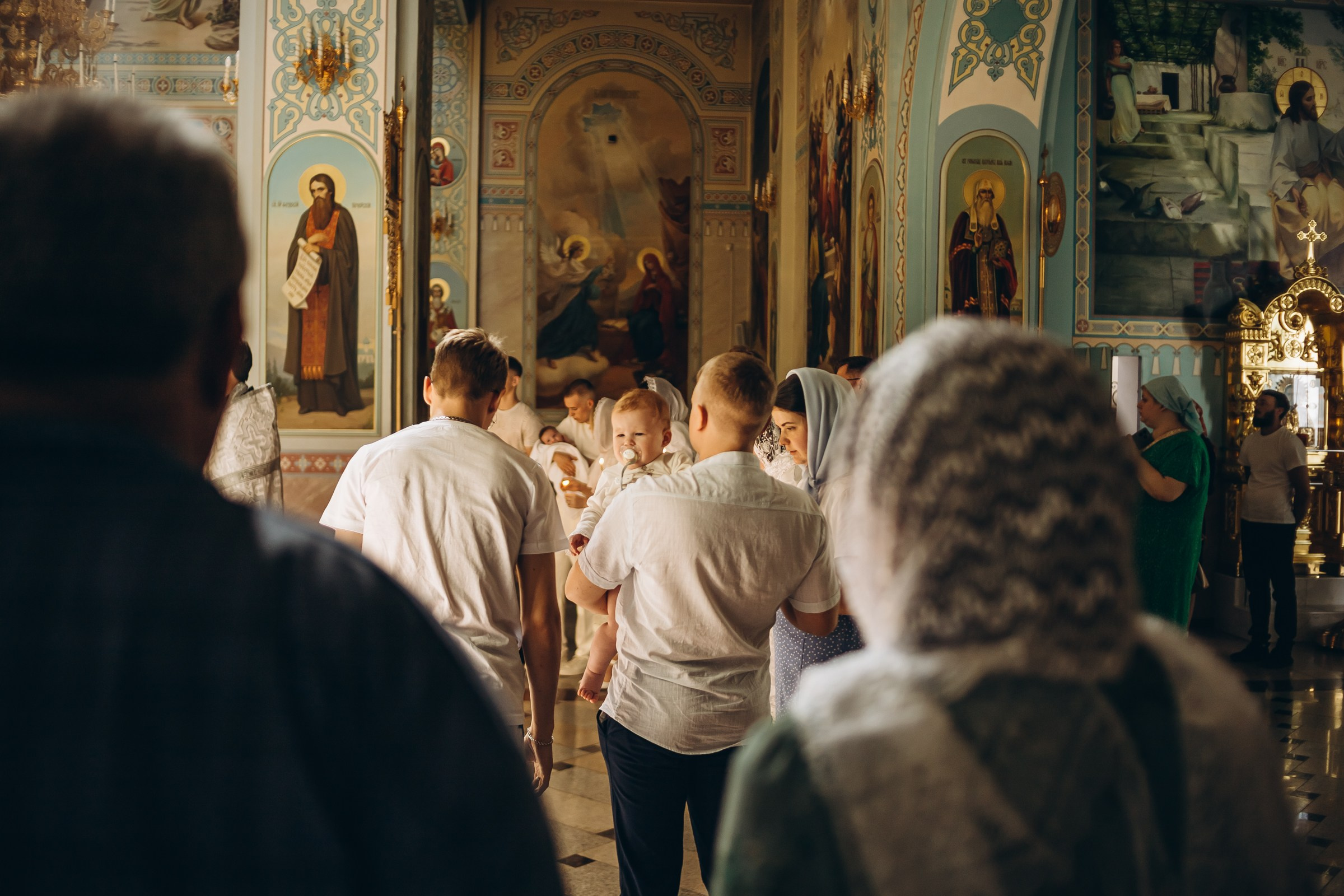 Крещение Надежды. Семейный фотограф в Волгодонске Краченцева Анна
