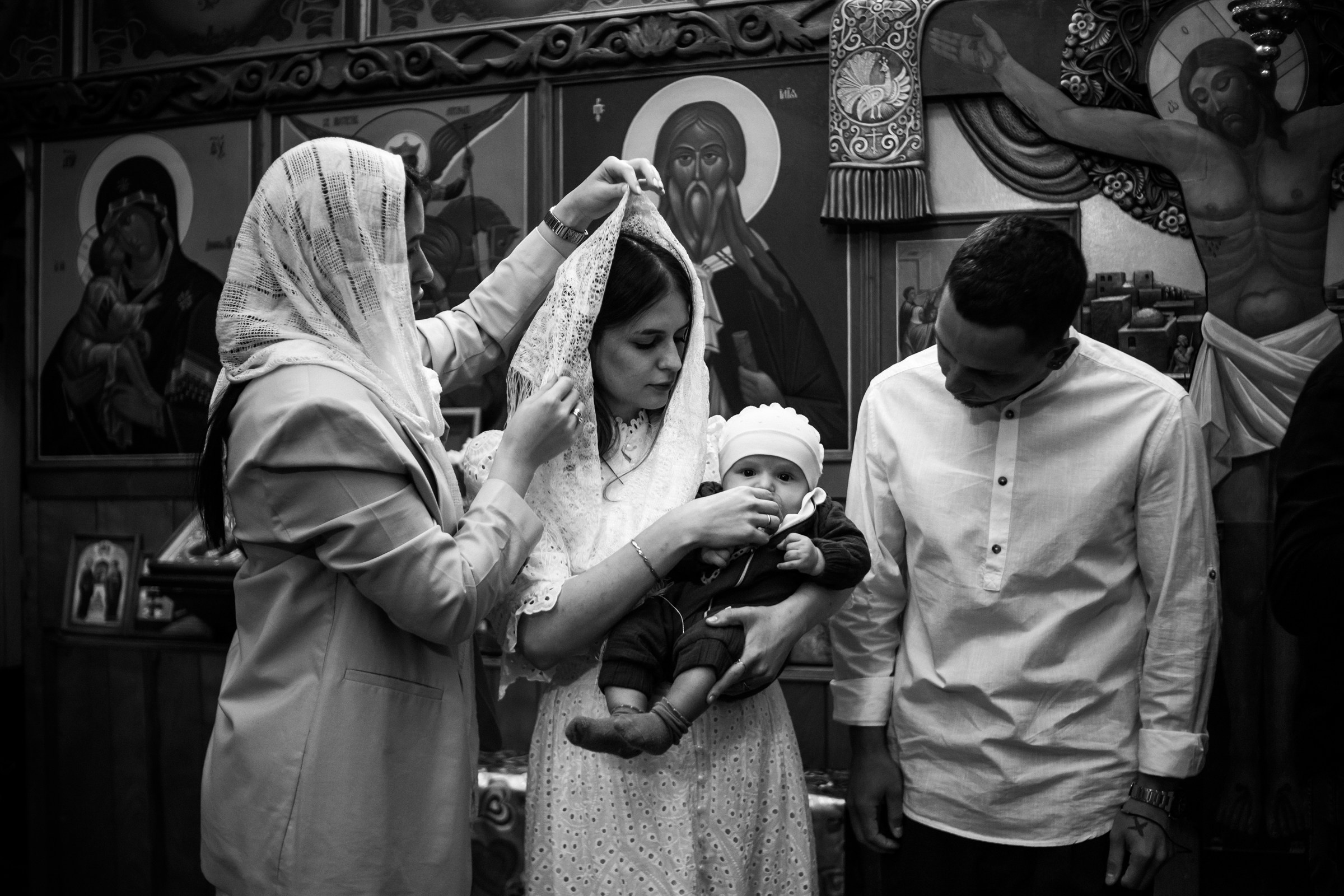 Крещение Мирослава. Семейный фотограф в Волгодонске Краченцева Анна