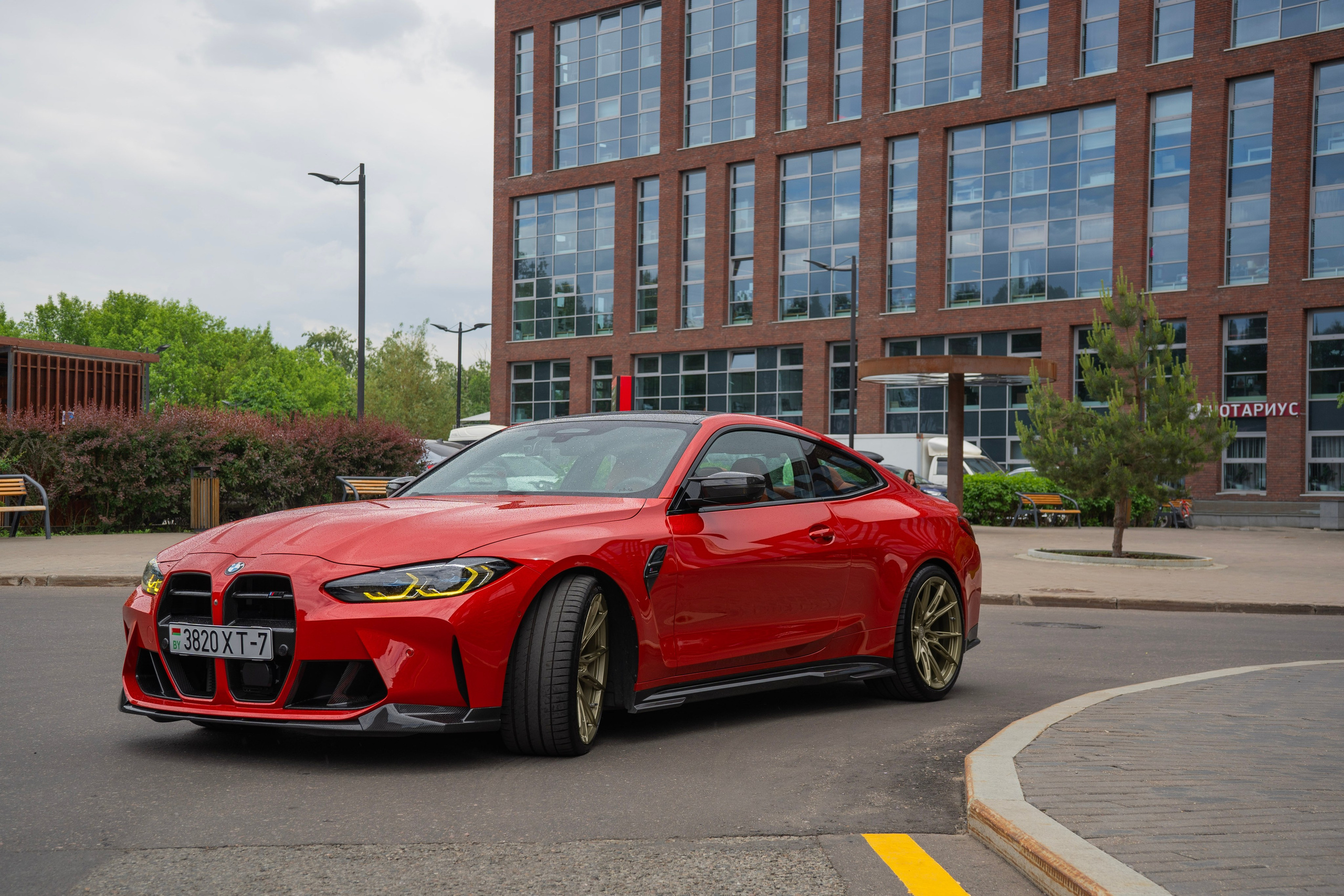 BMW M4. Автомобильный фотограф Ногинск Денис Городок